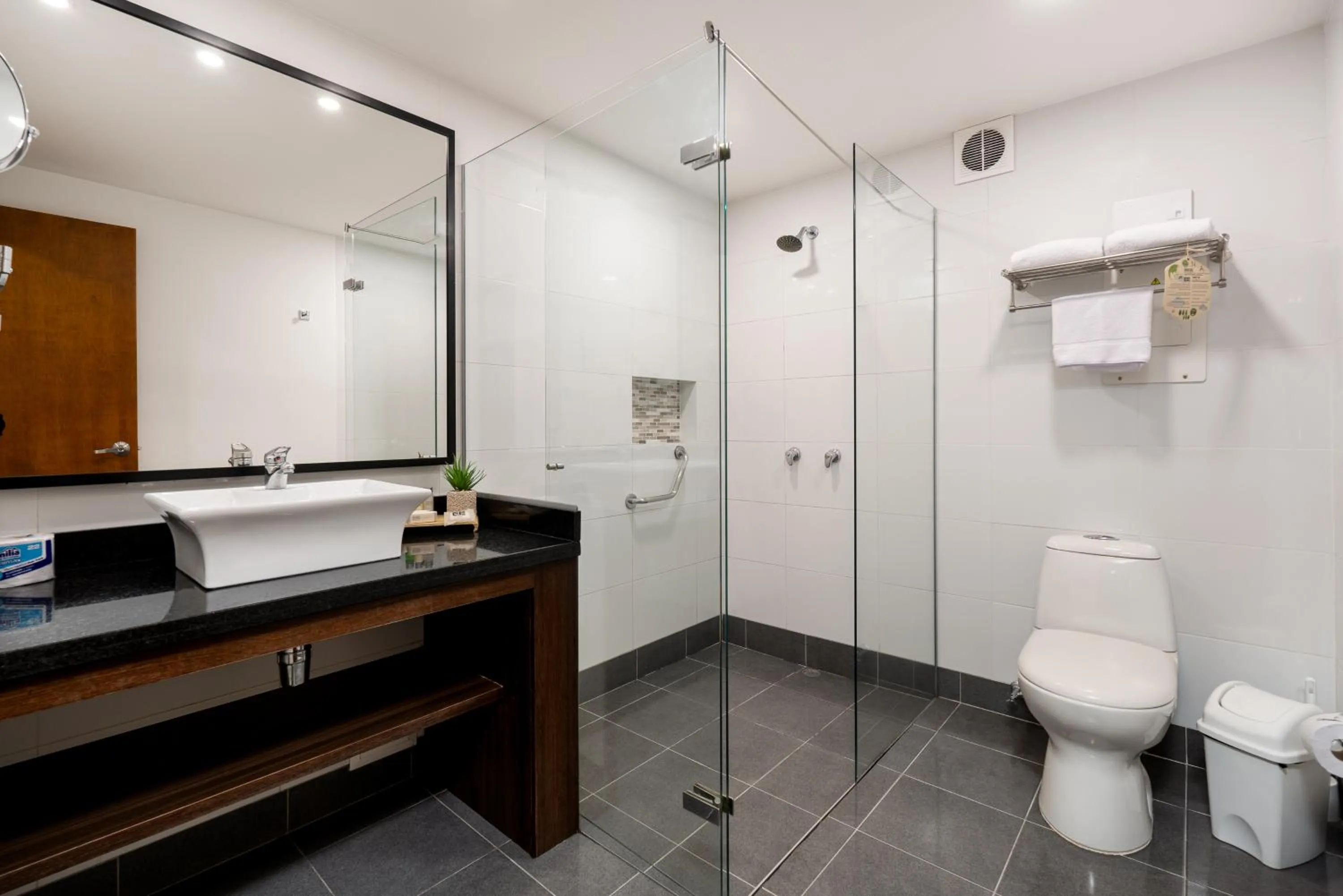 Bathroom in Hotel Leblon Suites Milla de Oro