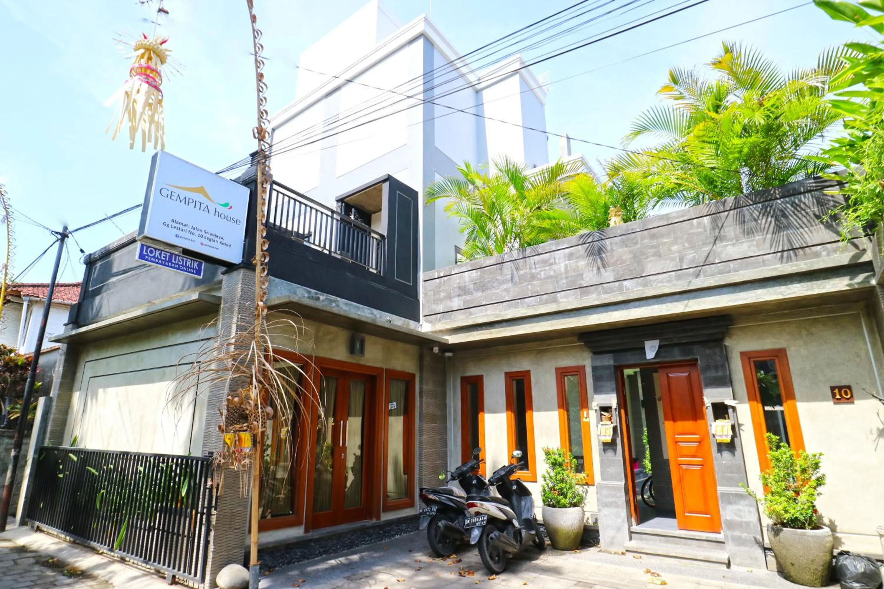 Property building in Gempita House Bali