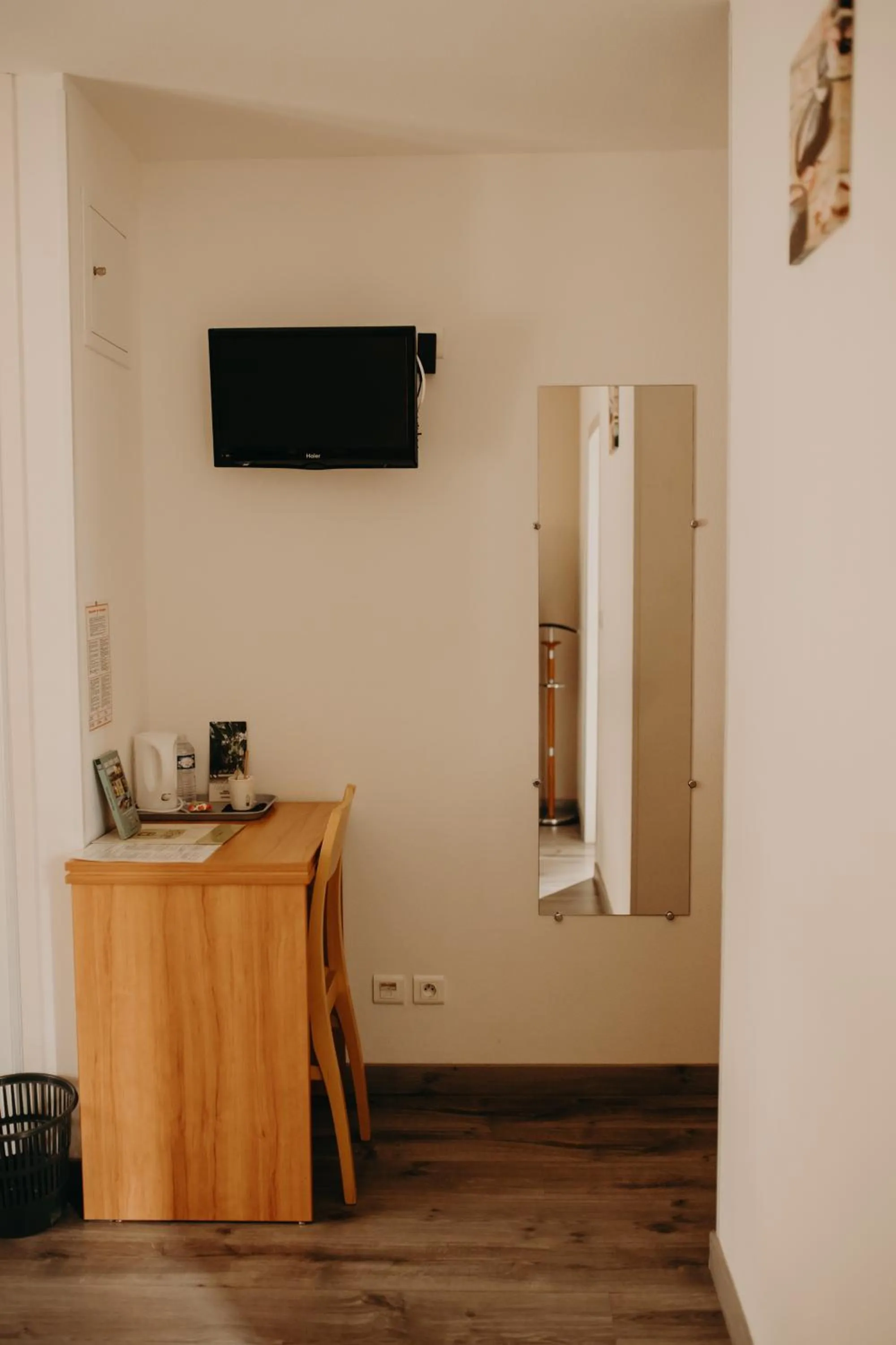 Seating area in Logis - Hotel Restaurant du Parc