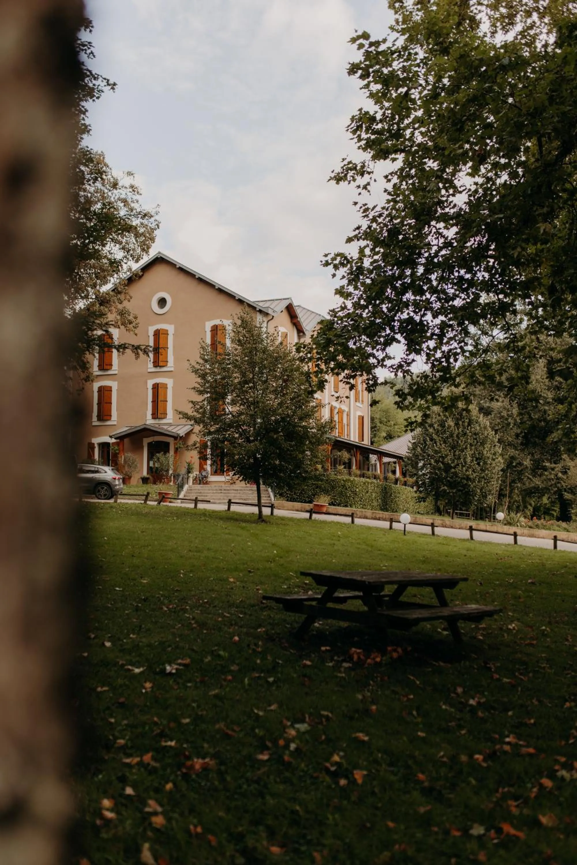 Natural landscape in Logis - Hotel Restaurant du Parc