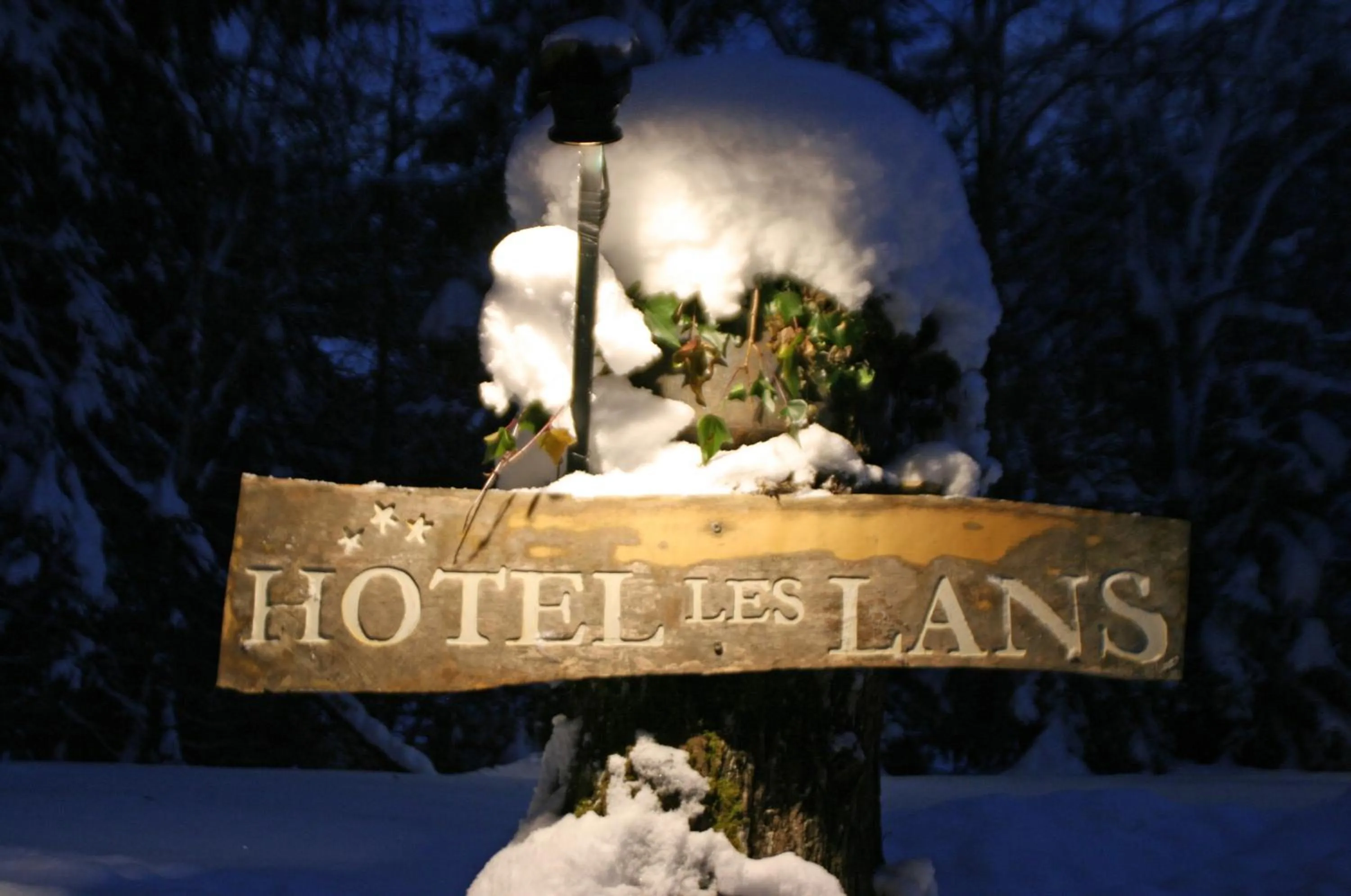 Facade/entrance in Hotel Les Lans