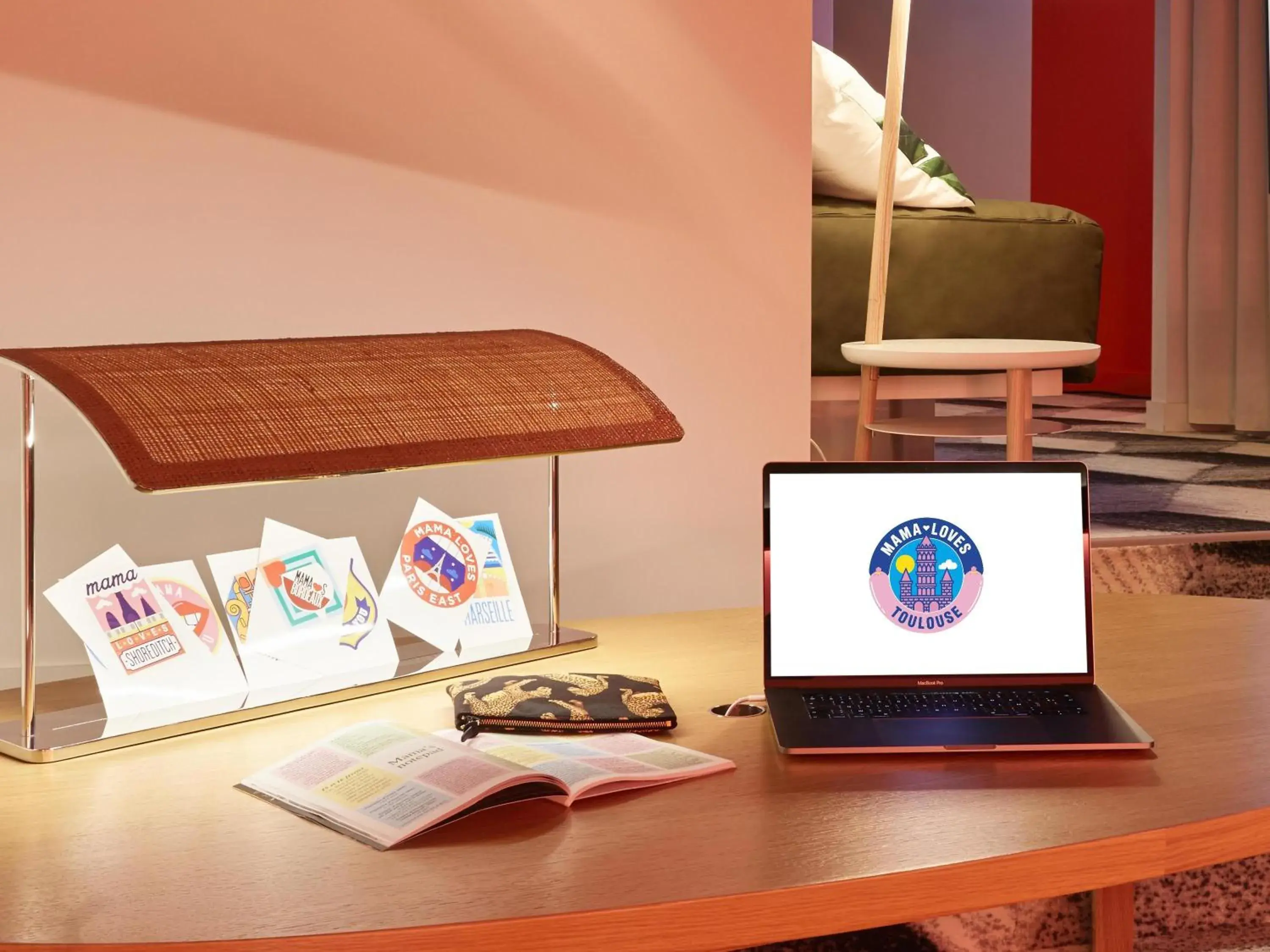 Bedroom in Mama Shelter Toulouse Bedroom in Mama Shelter Toulouse