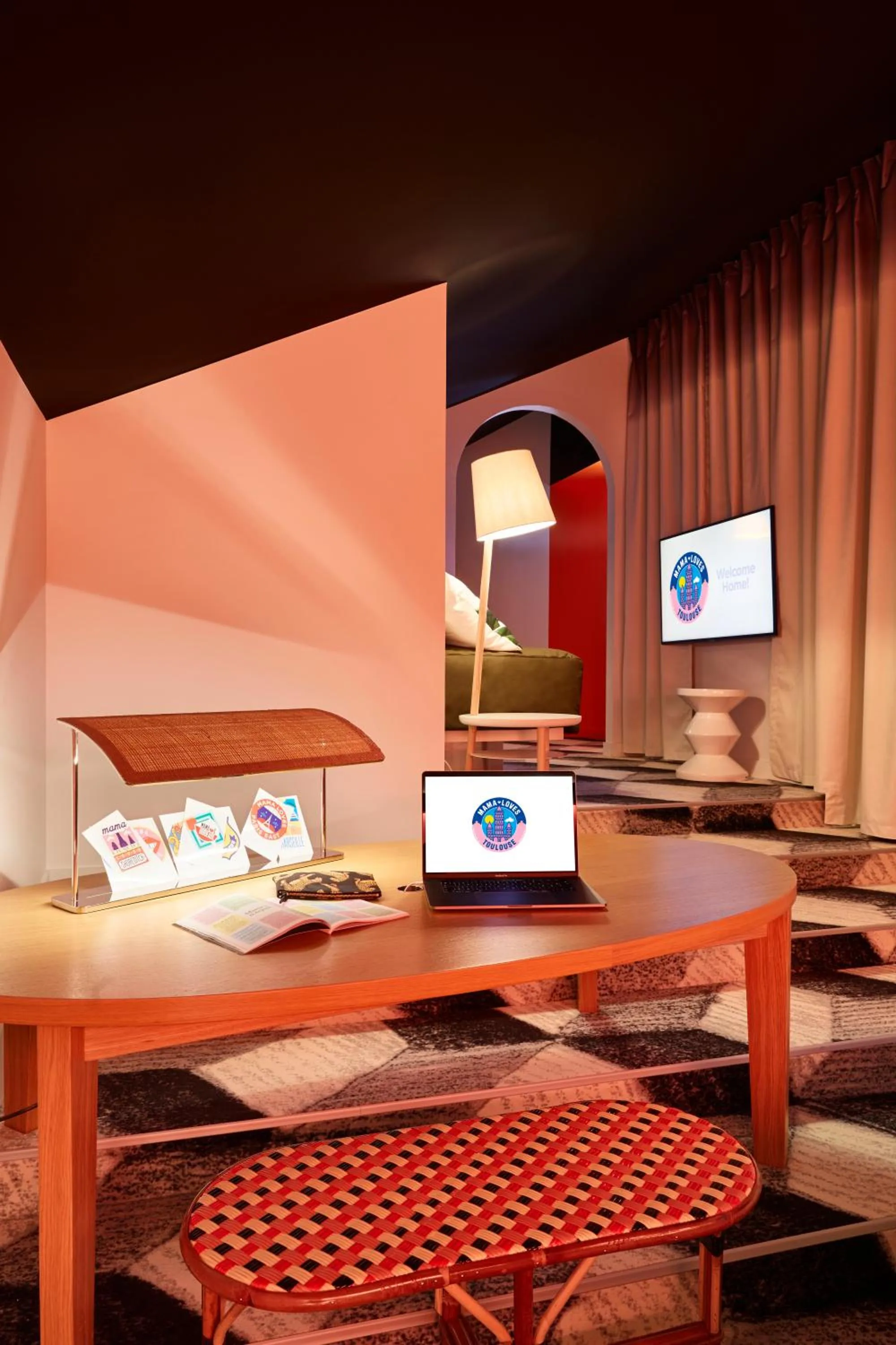 Bedroom in Mama Shelter Toulouse