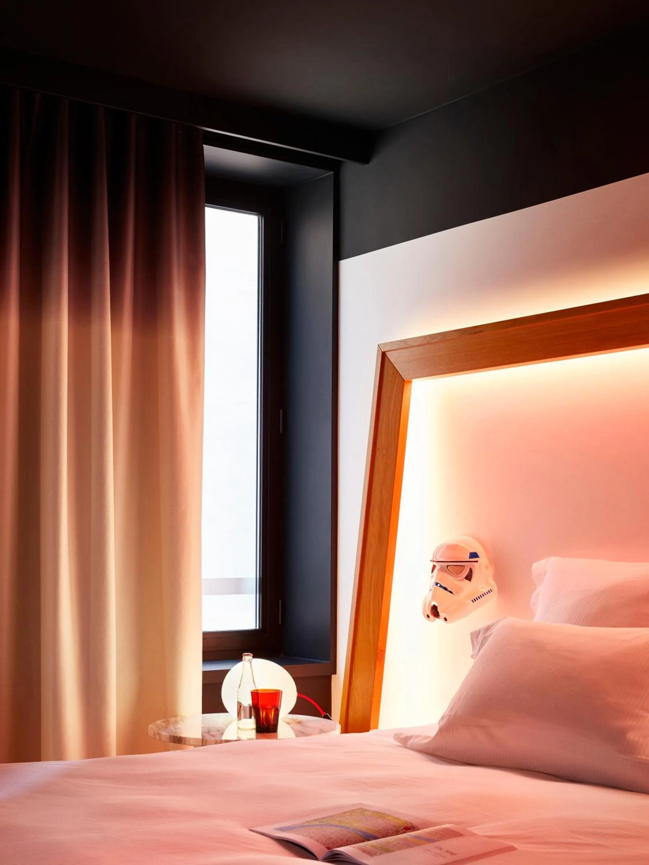 Bedroom, Bed in Mama Shelter Toulouse