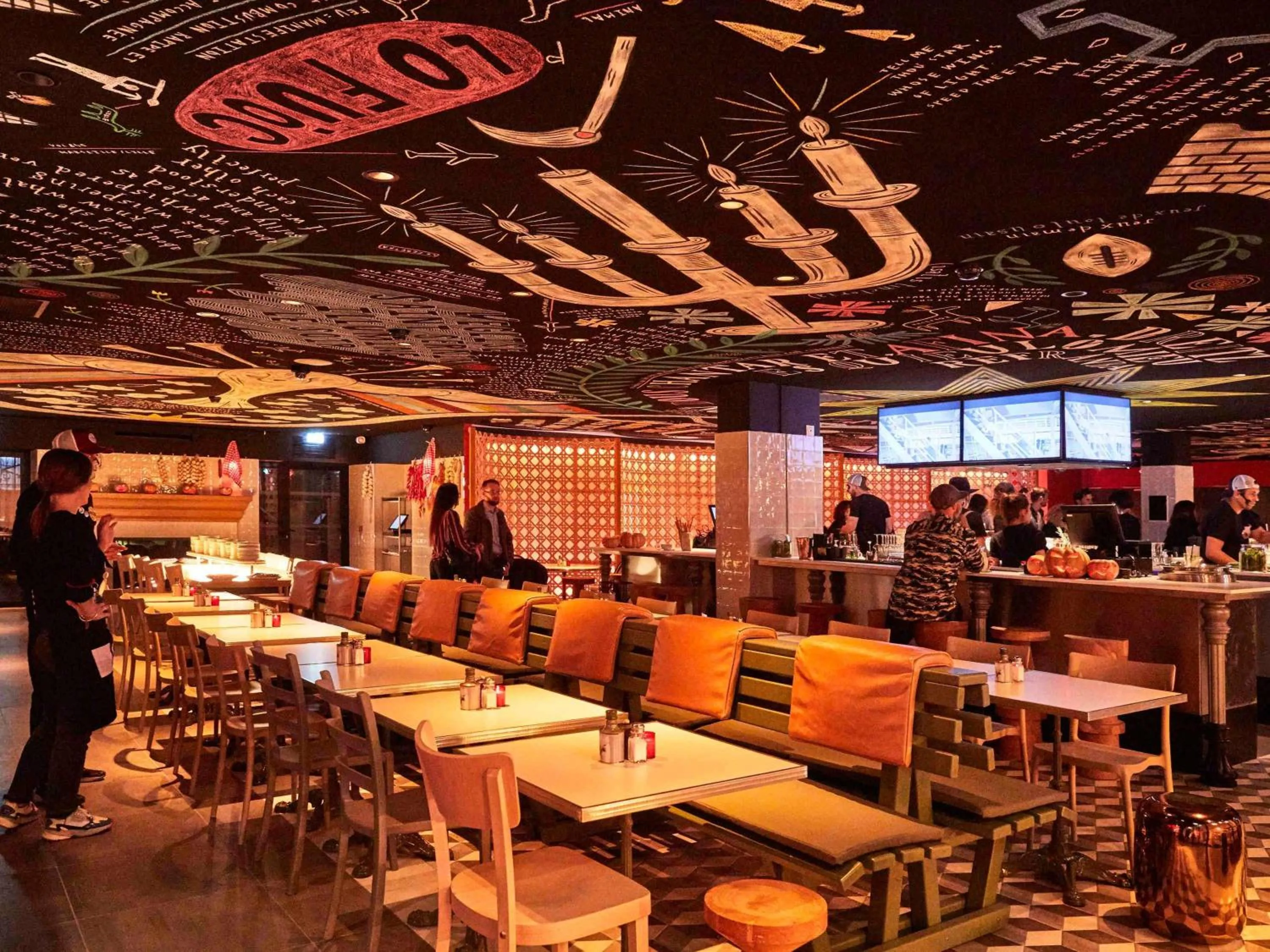 Restaurant/places to eat in Mama Shelter Toulouse