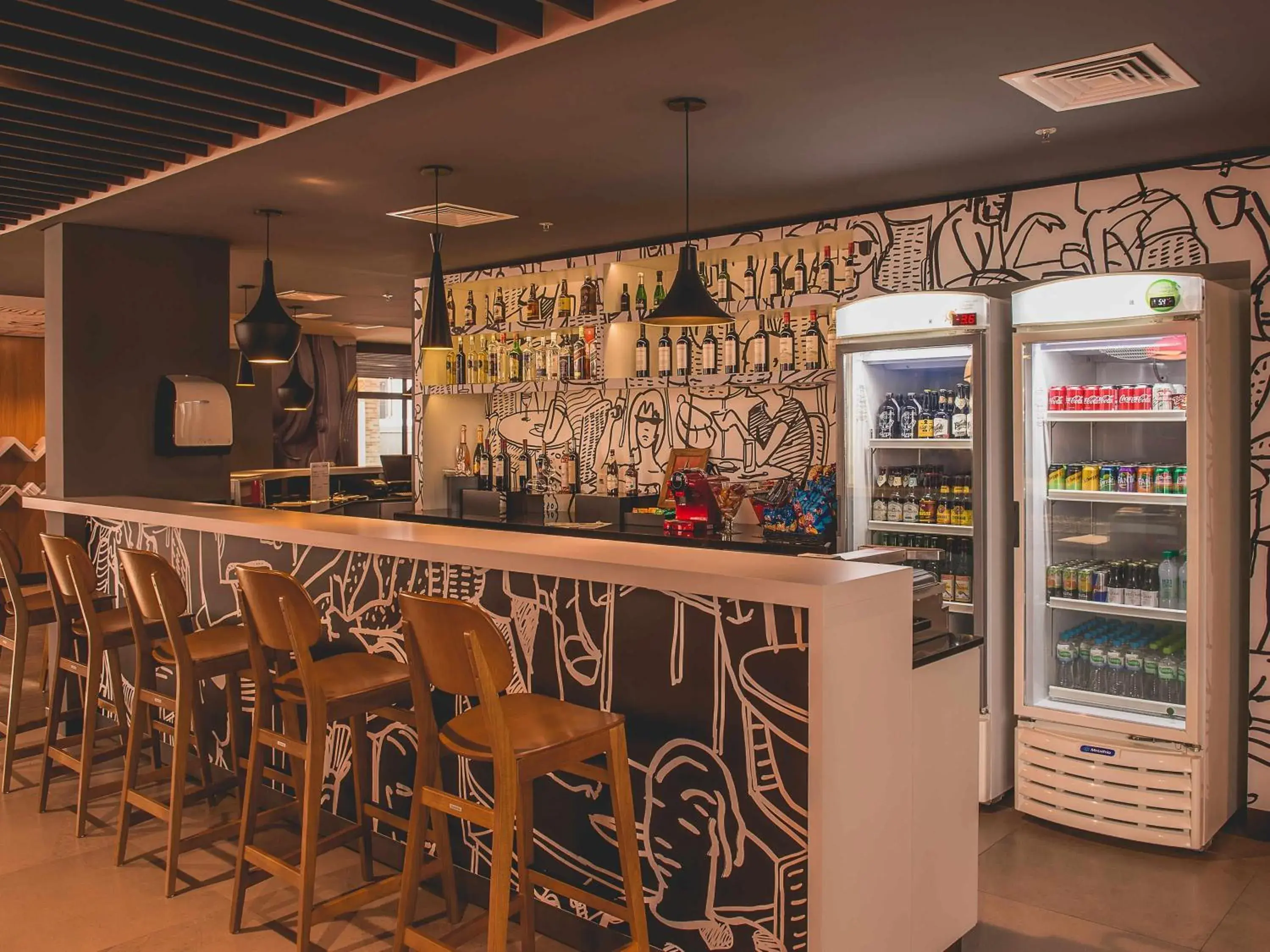 Lounge or bar in ibis Carlos Barbosa Lounge or bar in ibis Carlos Barbosa