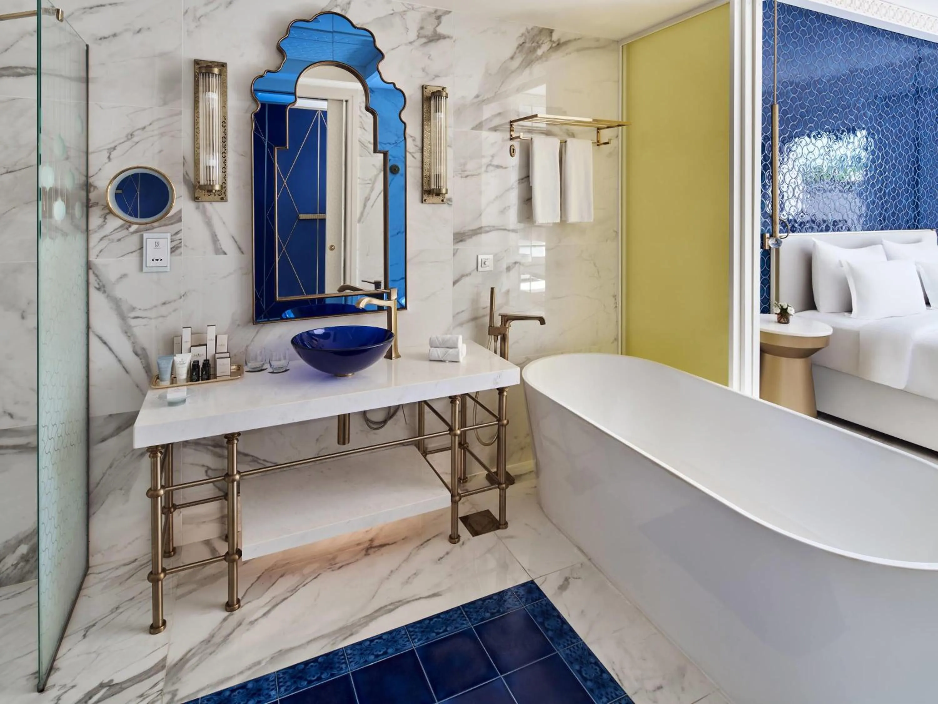 Bedroom, Bed in Rixos Premium Saadiyat Island - All Inclusive