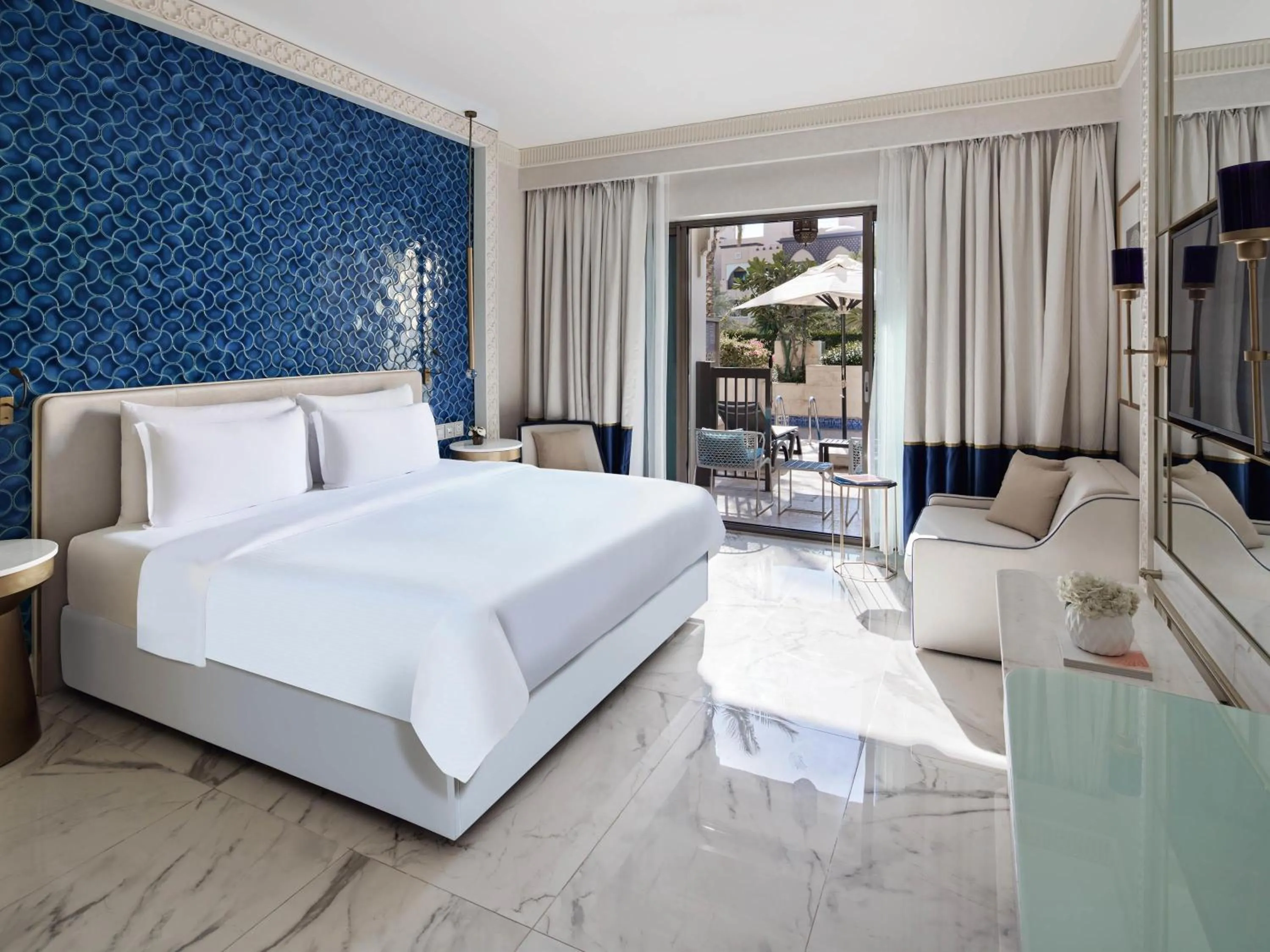 Bedroom, Bed in Rixos Premium Saadiyat Island - All Inclusive