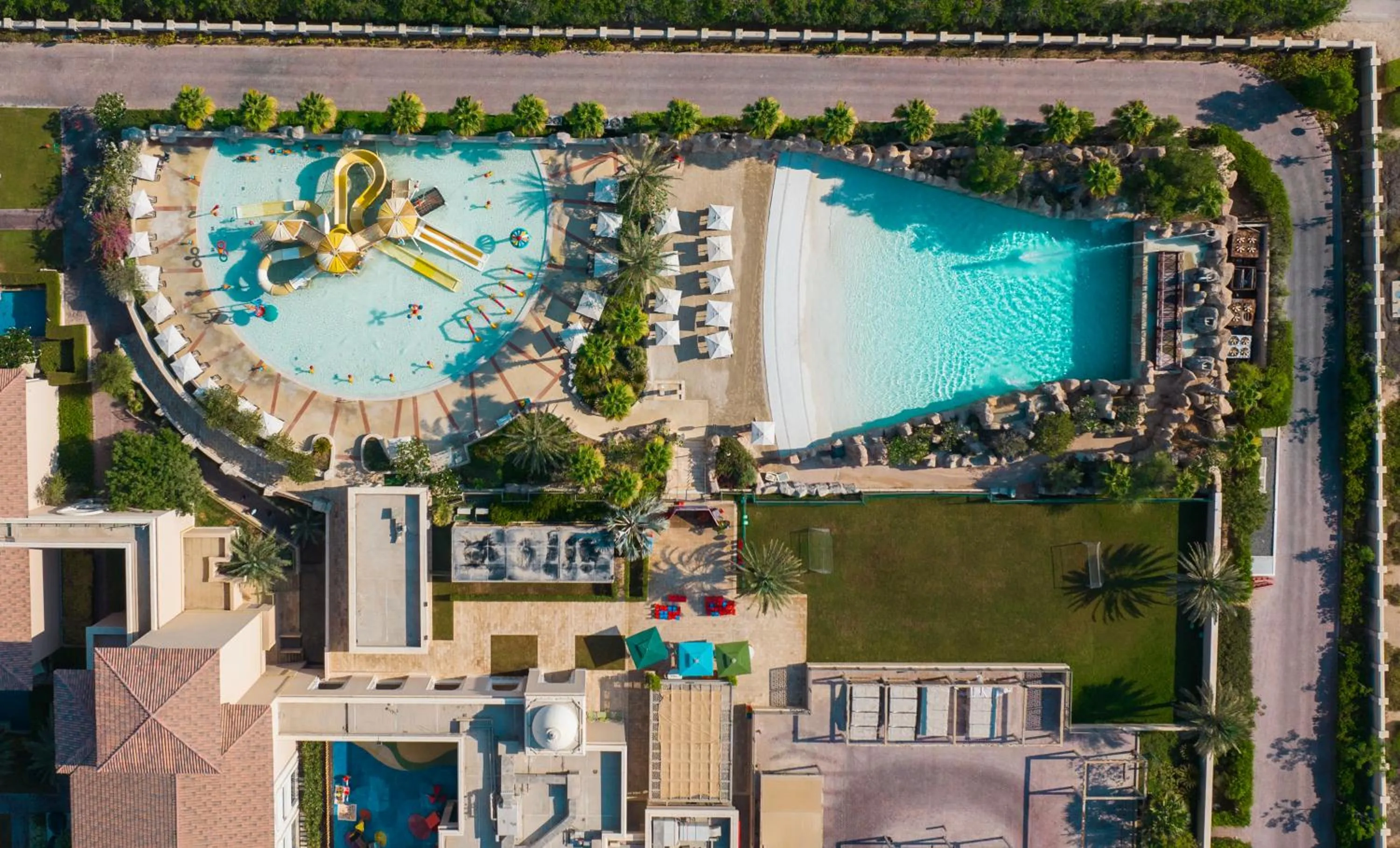 Aqua park in Rixos Premium Saadiyat Island - All Inclusive