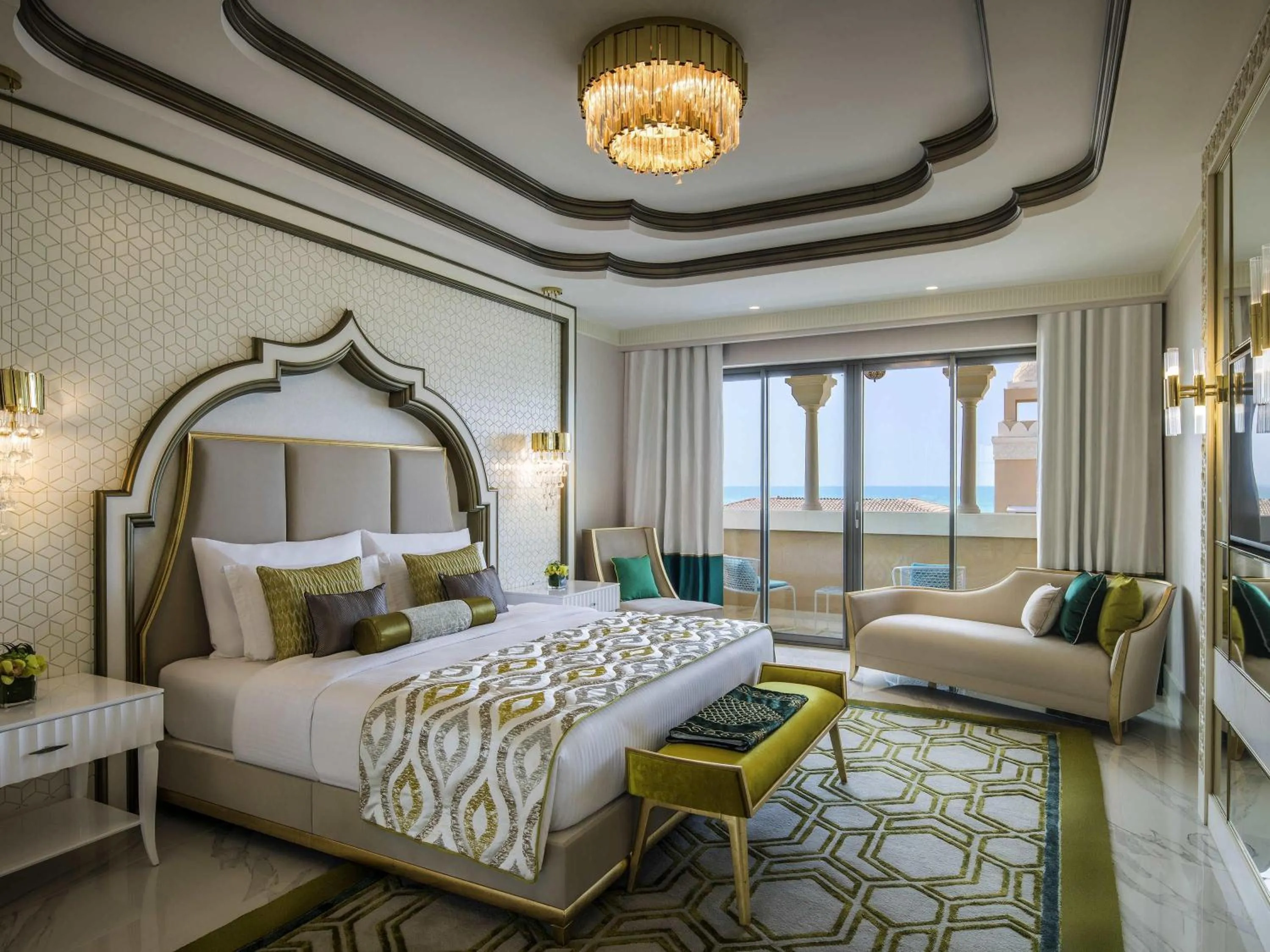 Bedroom, Bed in Rixos Premium Saadiyat Island - All Inclusive