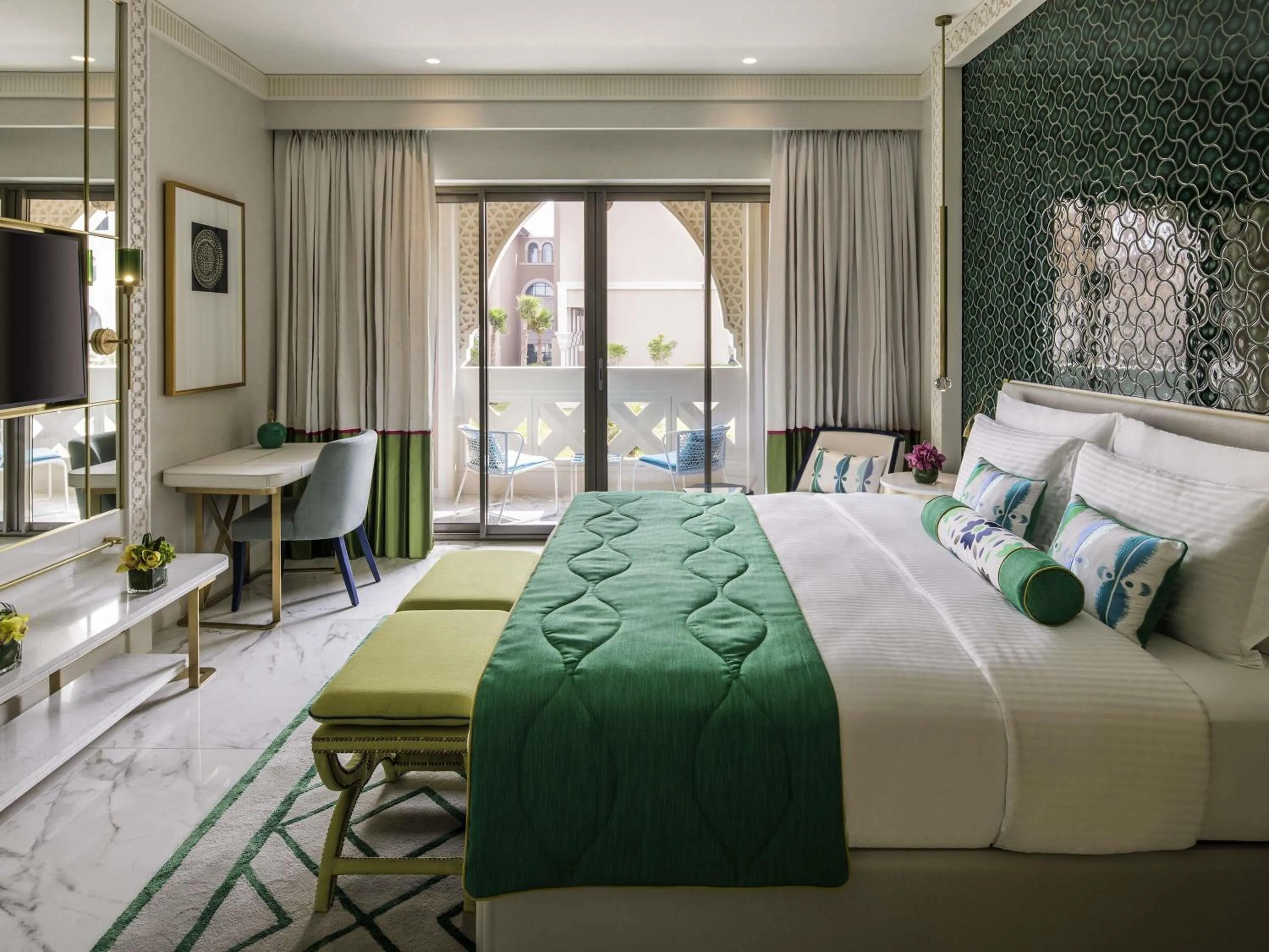 Bedroom, Bed in Rixos Premium Saadiyat Island - All Inclusive
