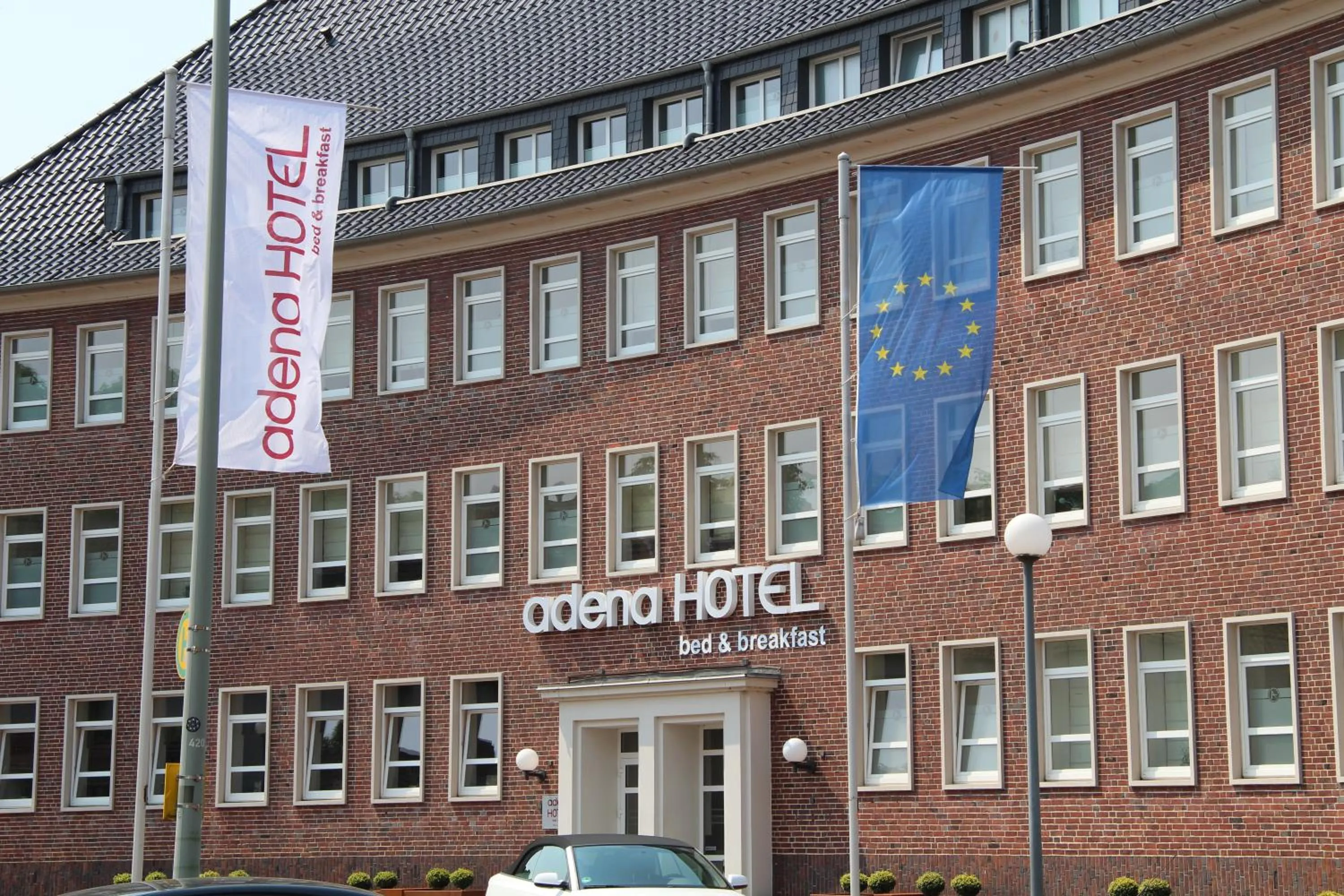 Facade/entrance in Adena Hotel