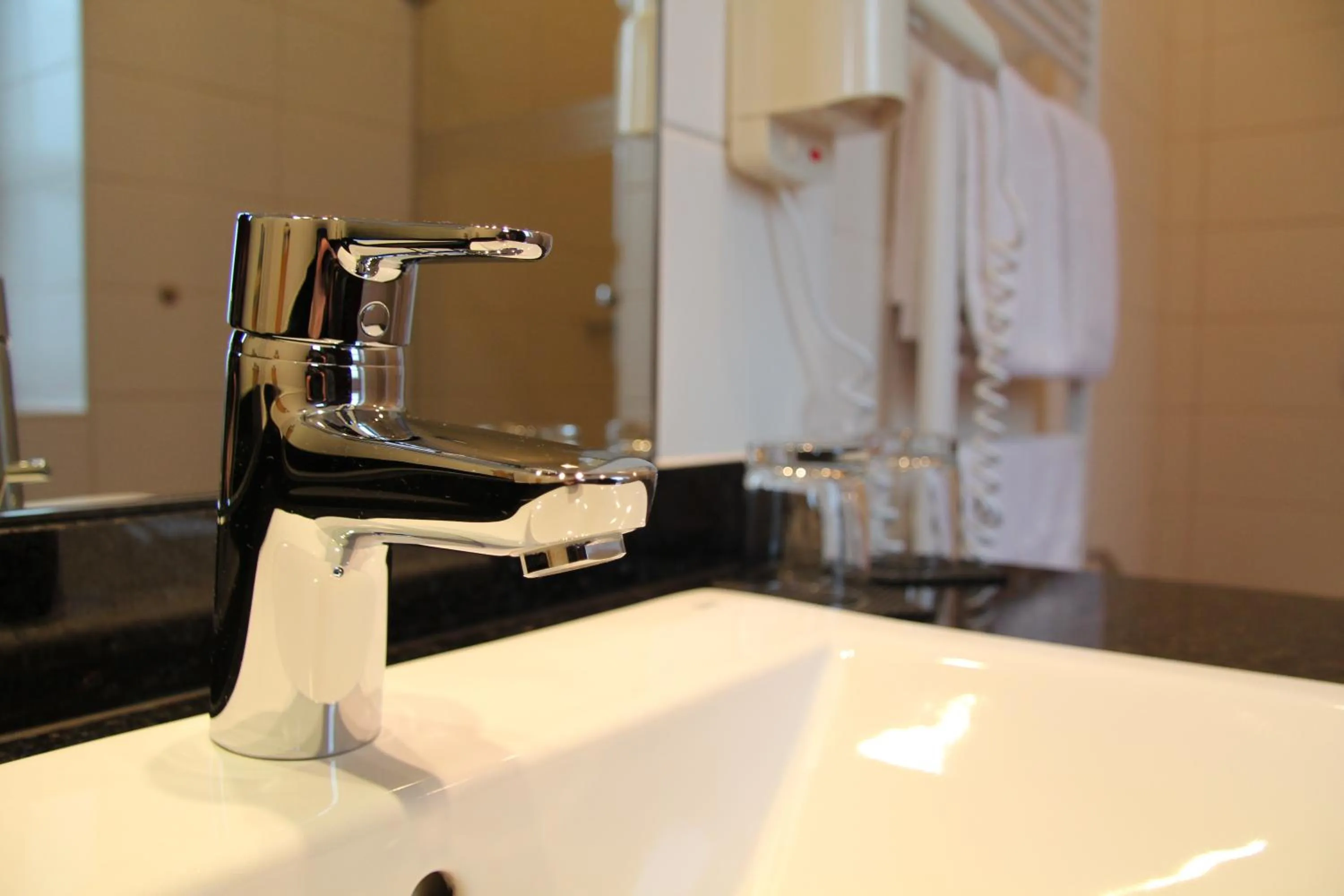 Bathroom in Adena Hotel