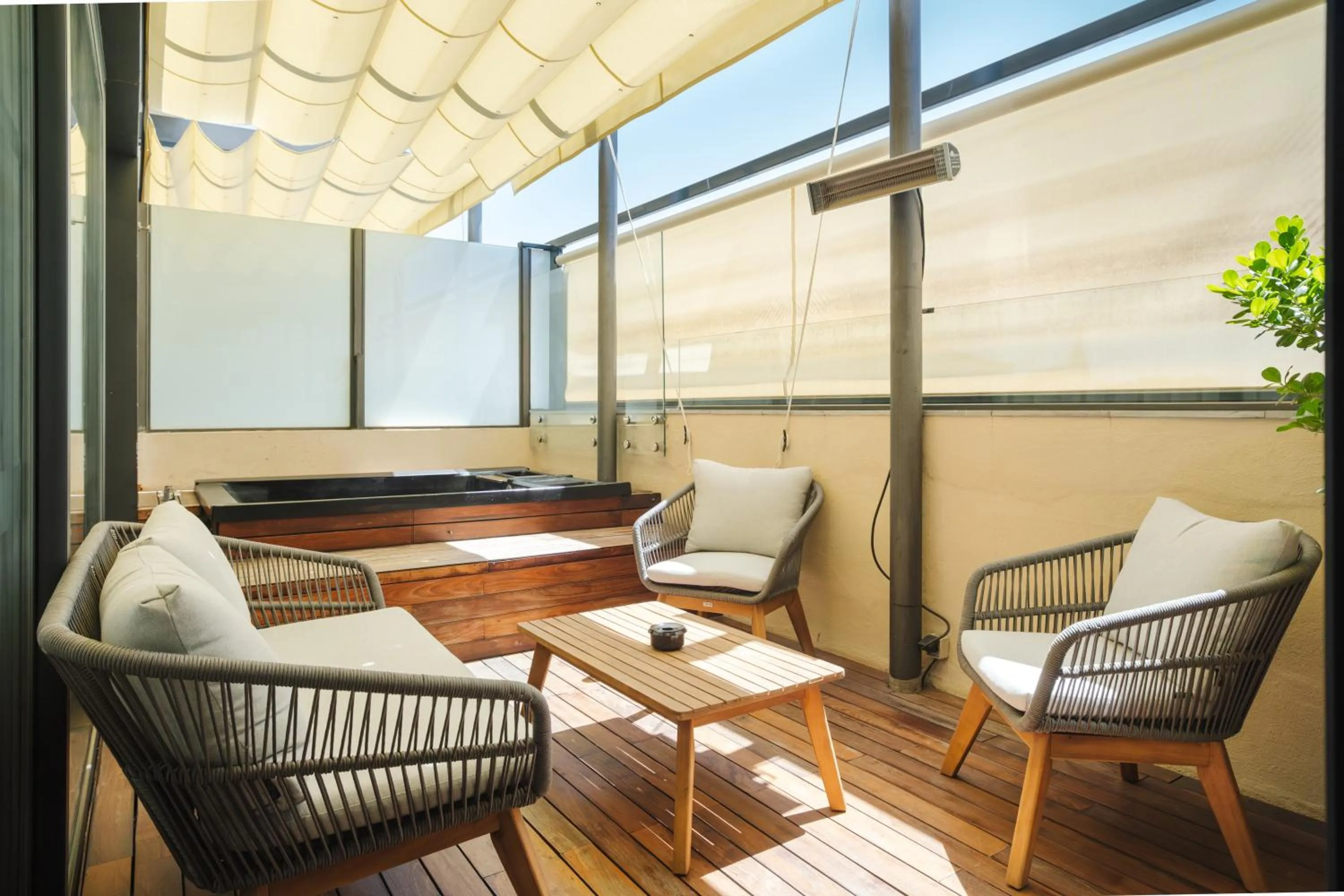 Off site in Hotel Lobby