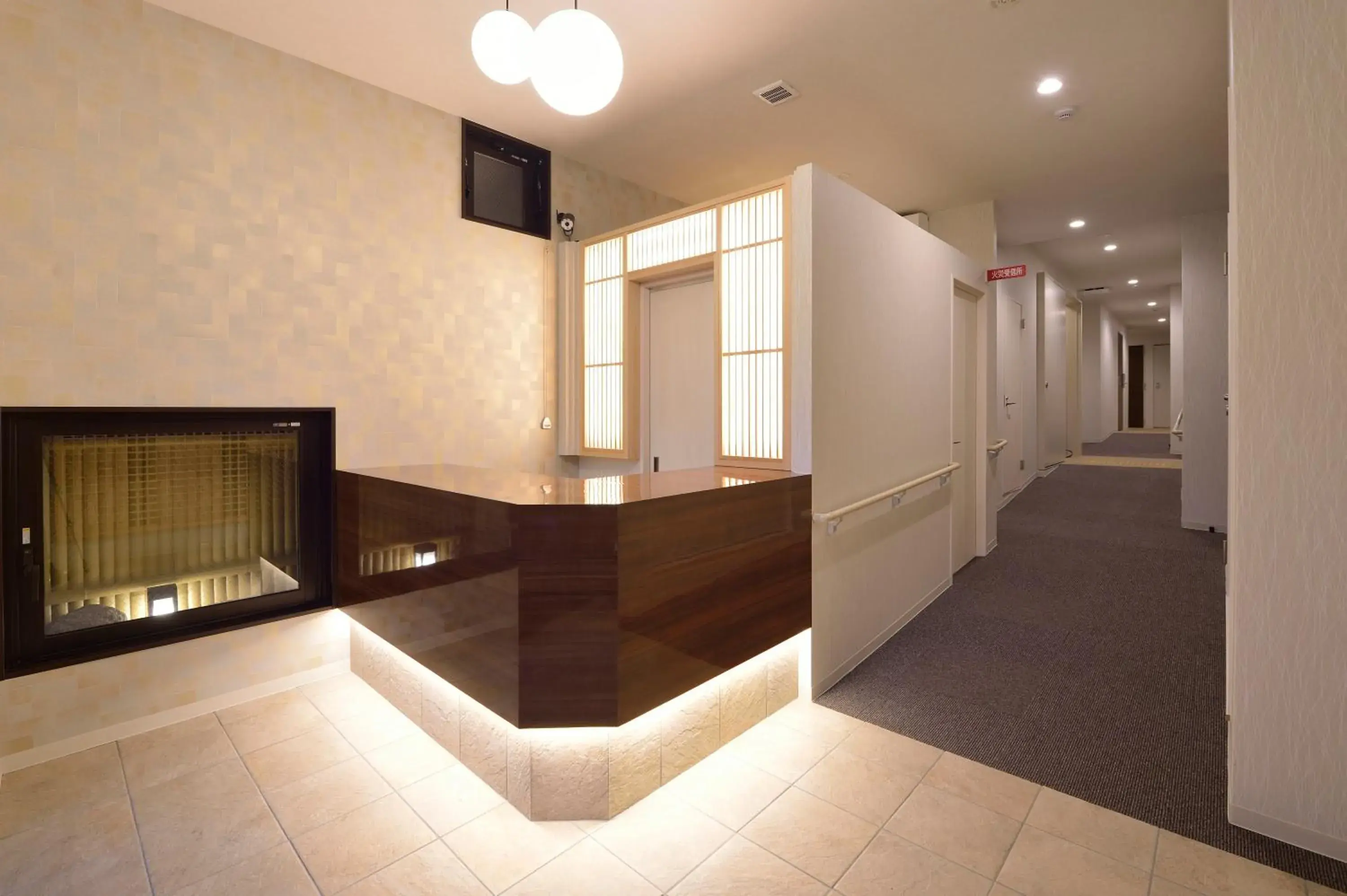 Lobby or reception in UU Inn Kyoto Lobby or reception in UU Inn Kyoto