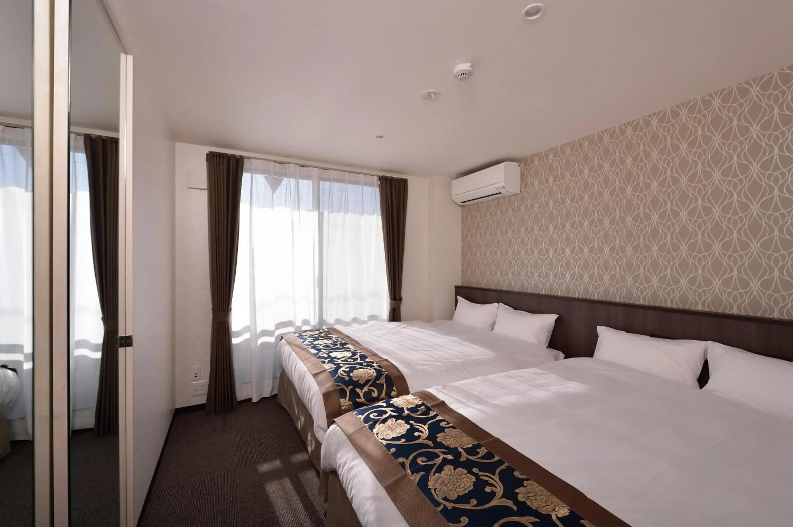 Bed in UU Inn Kyoto Bed in UU Inn Kyoto