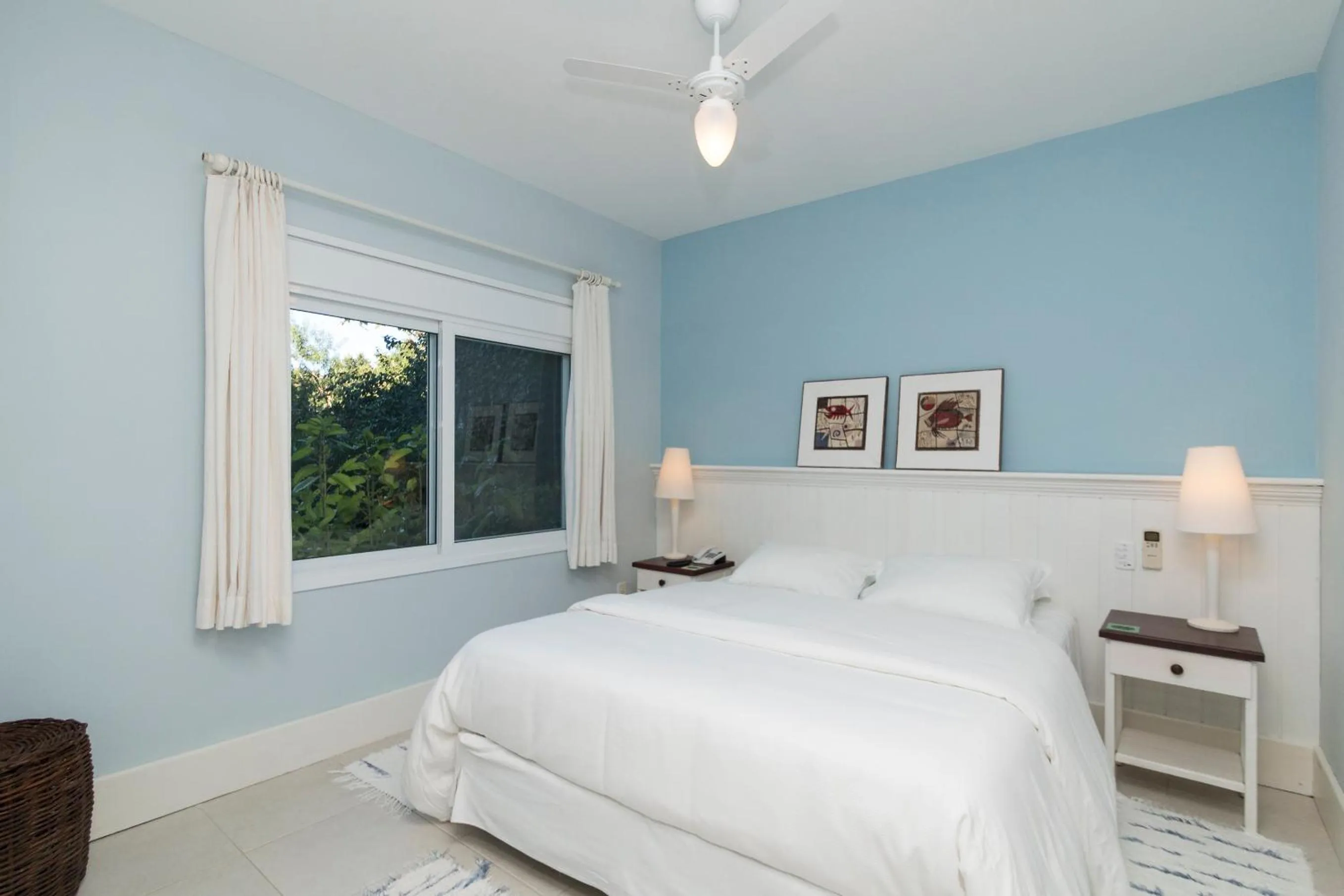 Bed in Pousada Vila do Bosque