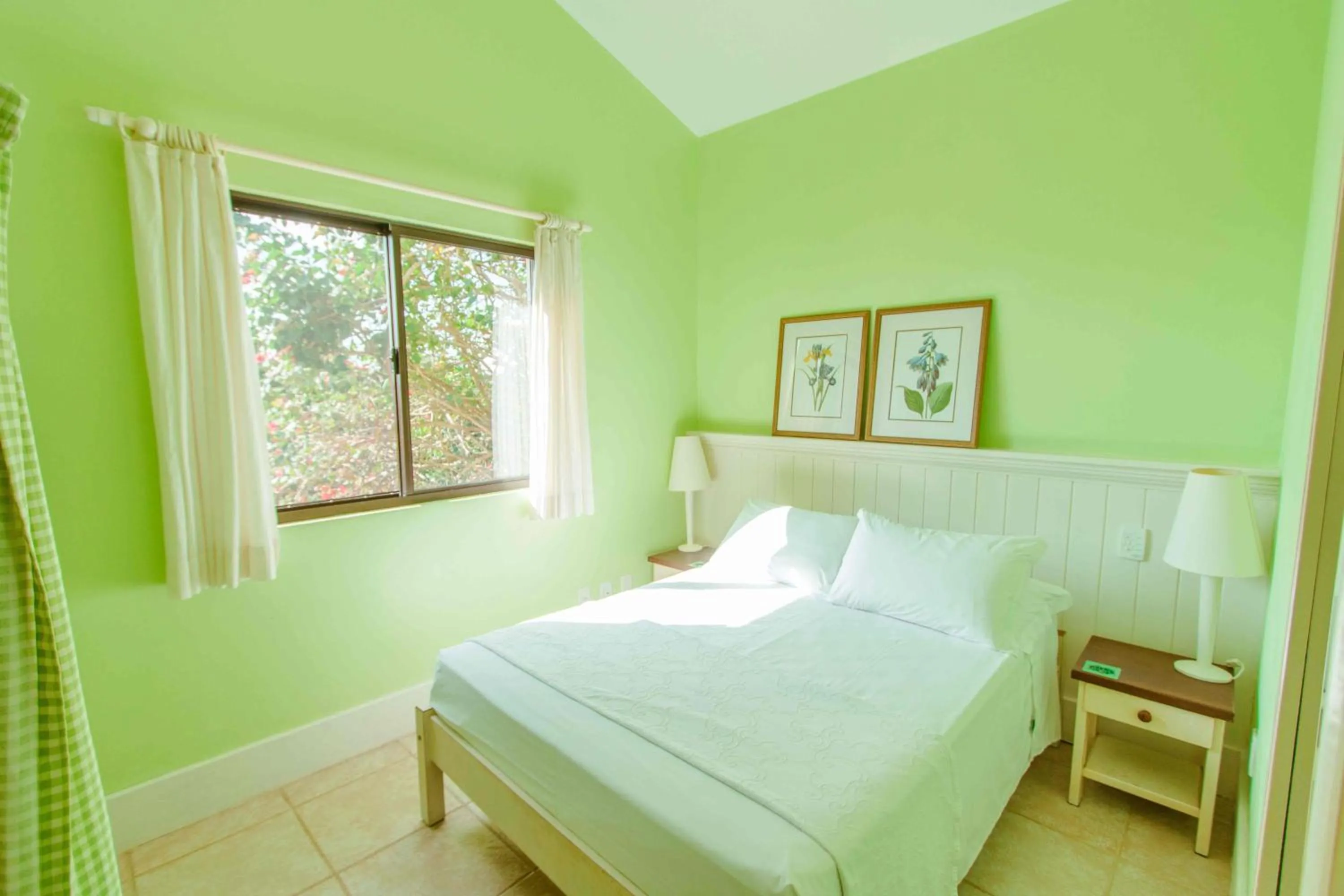 Bed in Pousada Vila do Bosque