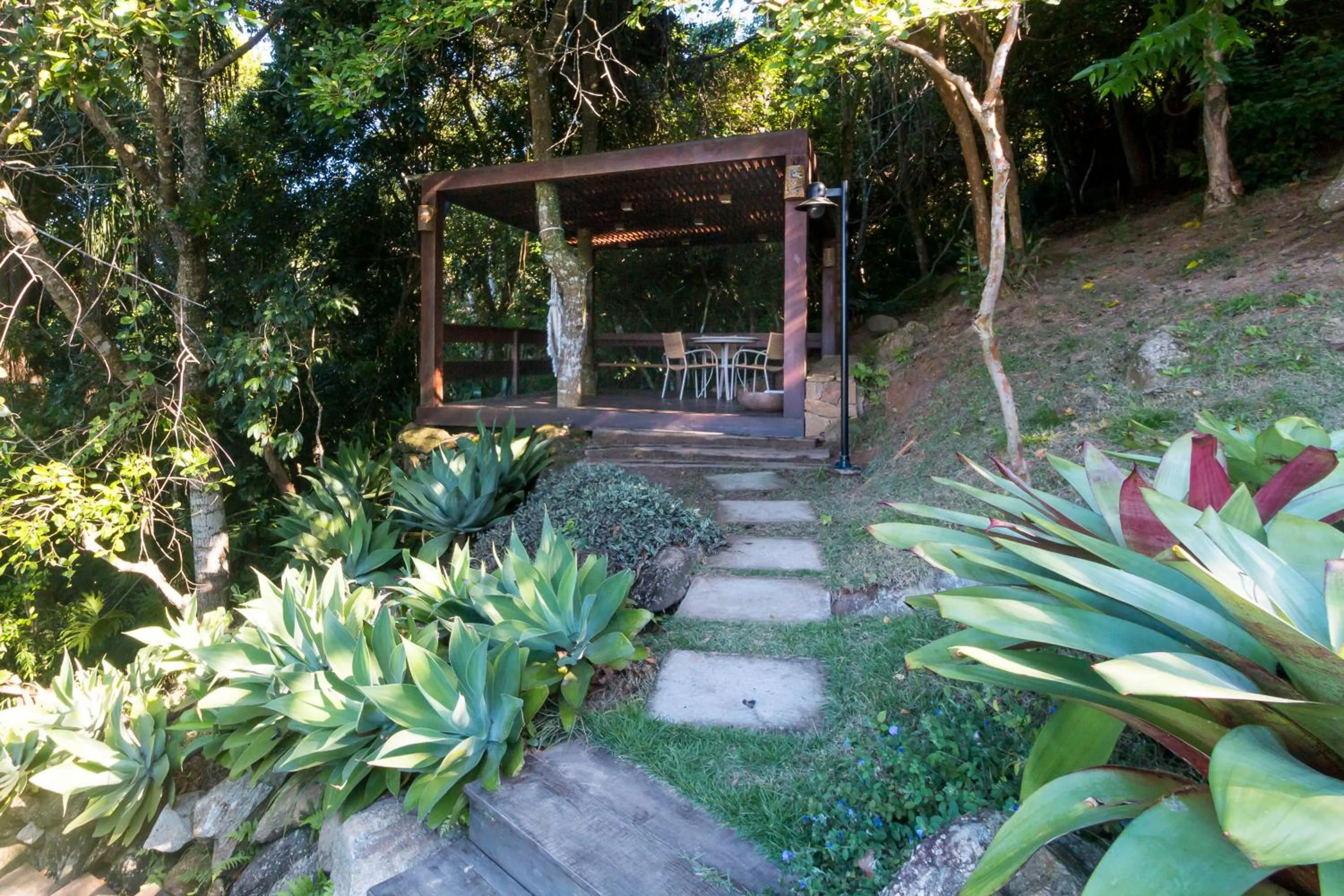 Garden in Pousada Vila do Bosque