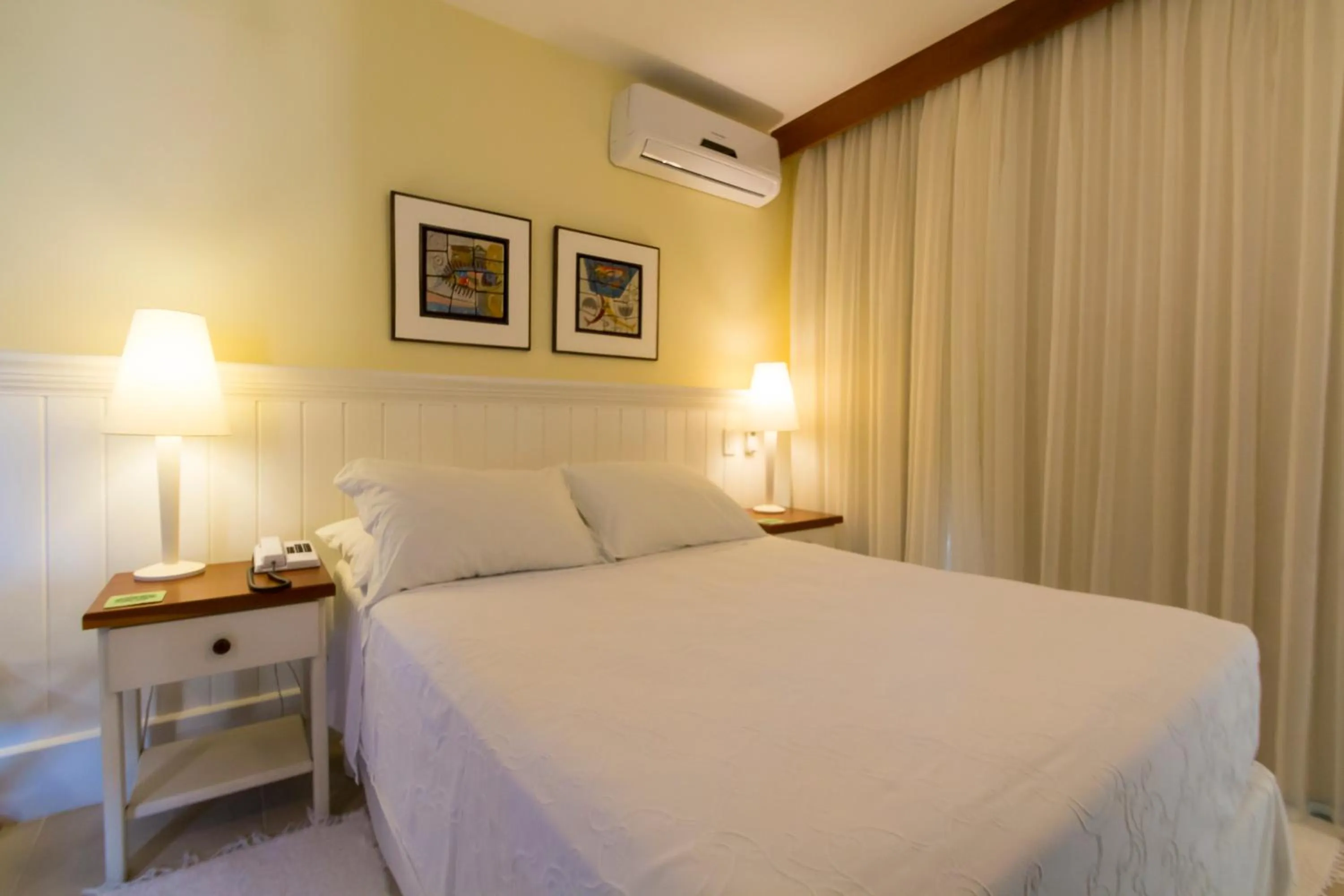 Bed in Pousada Vila do Bosque