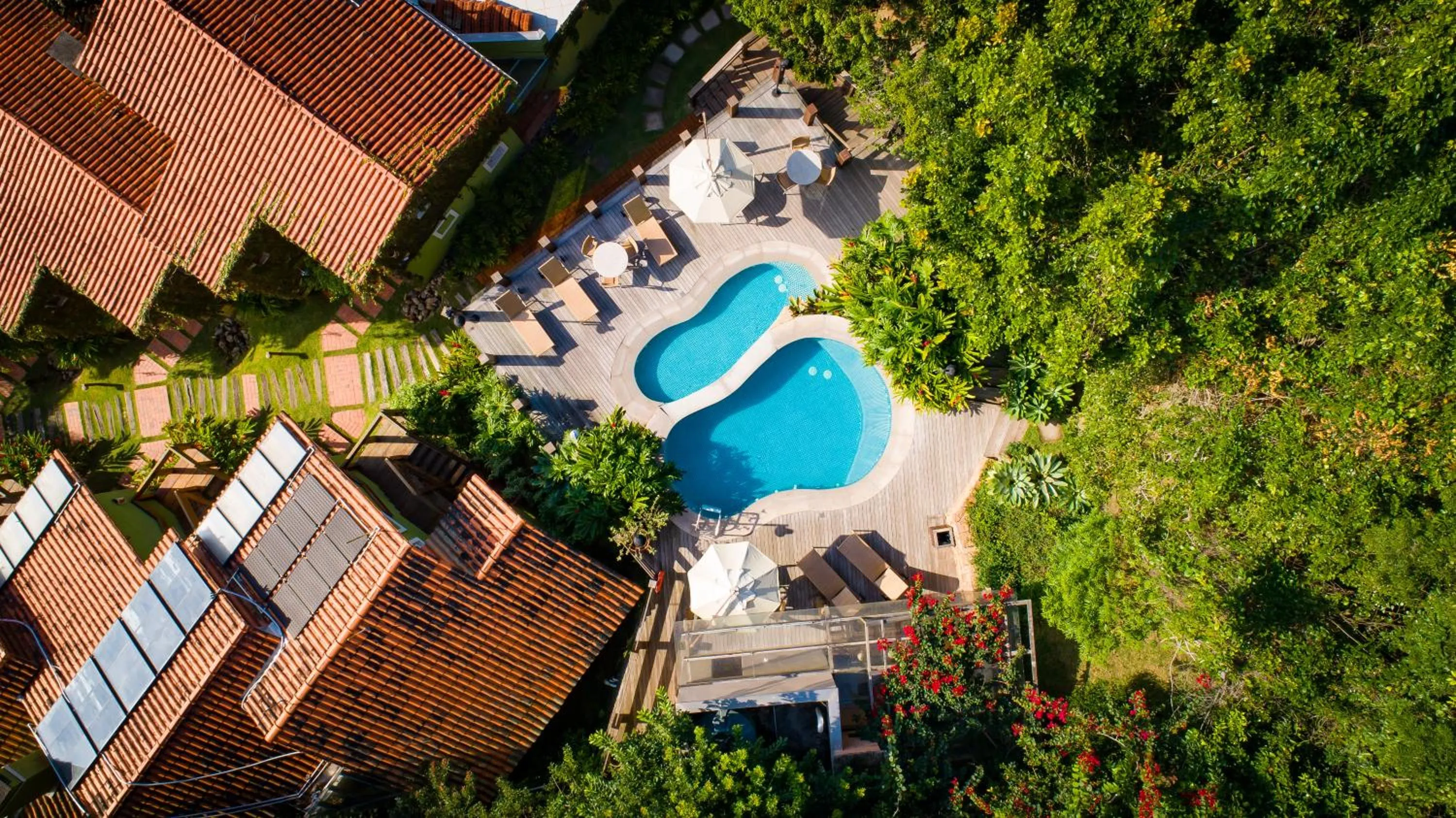 Property building in Pousada Vila do Bosque