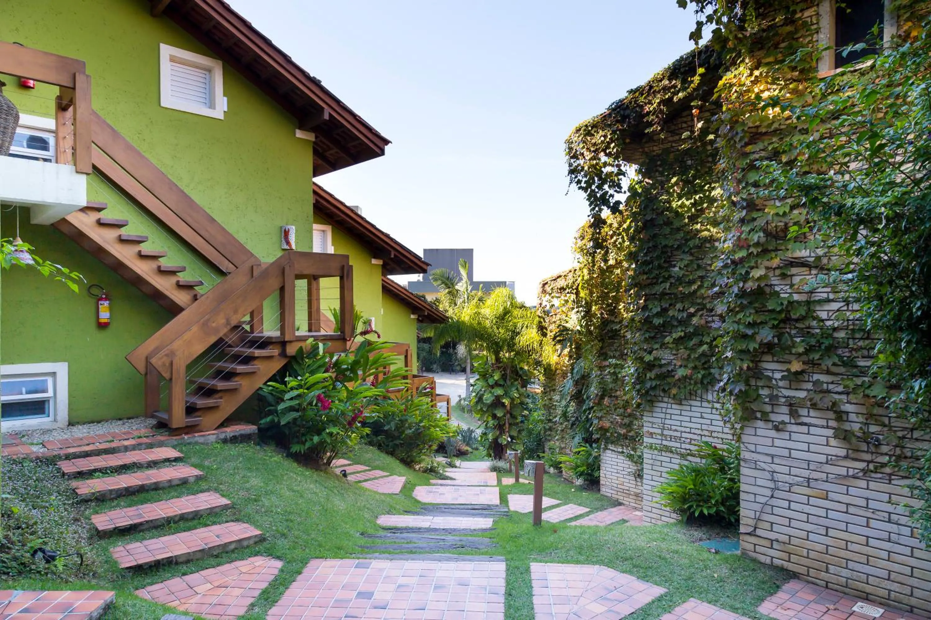 Property building in Pousada Vila do Bosque