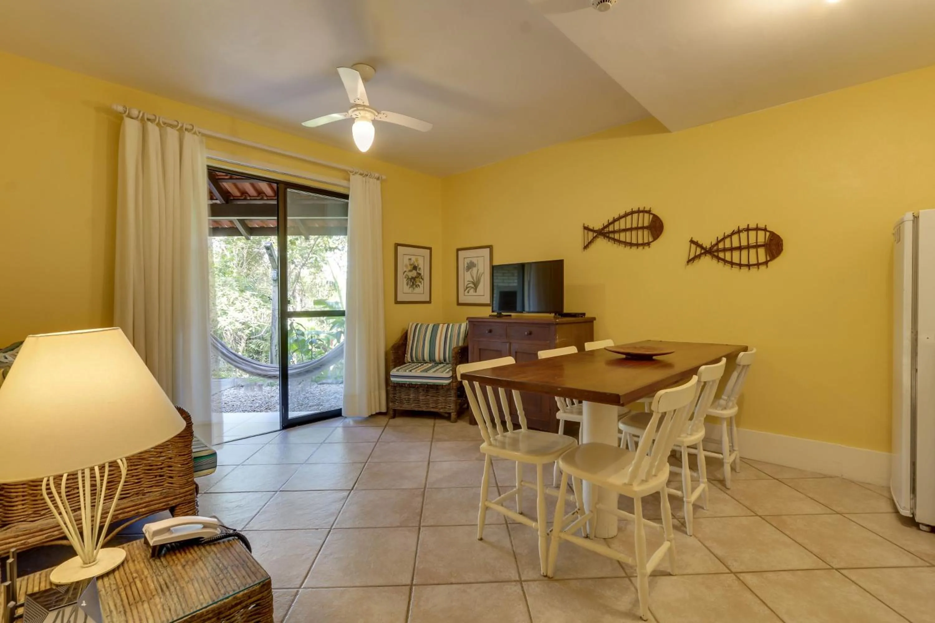 Kitchen or kitchenette in Pousada Vila do Bosque