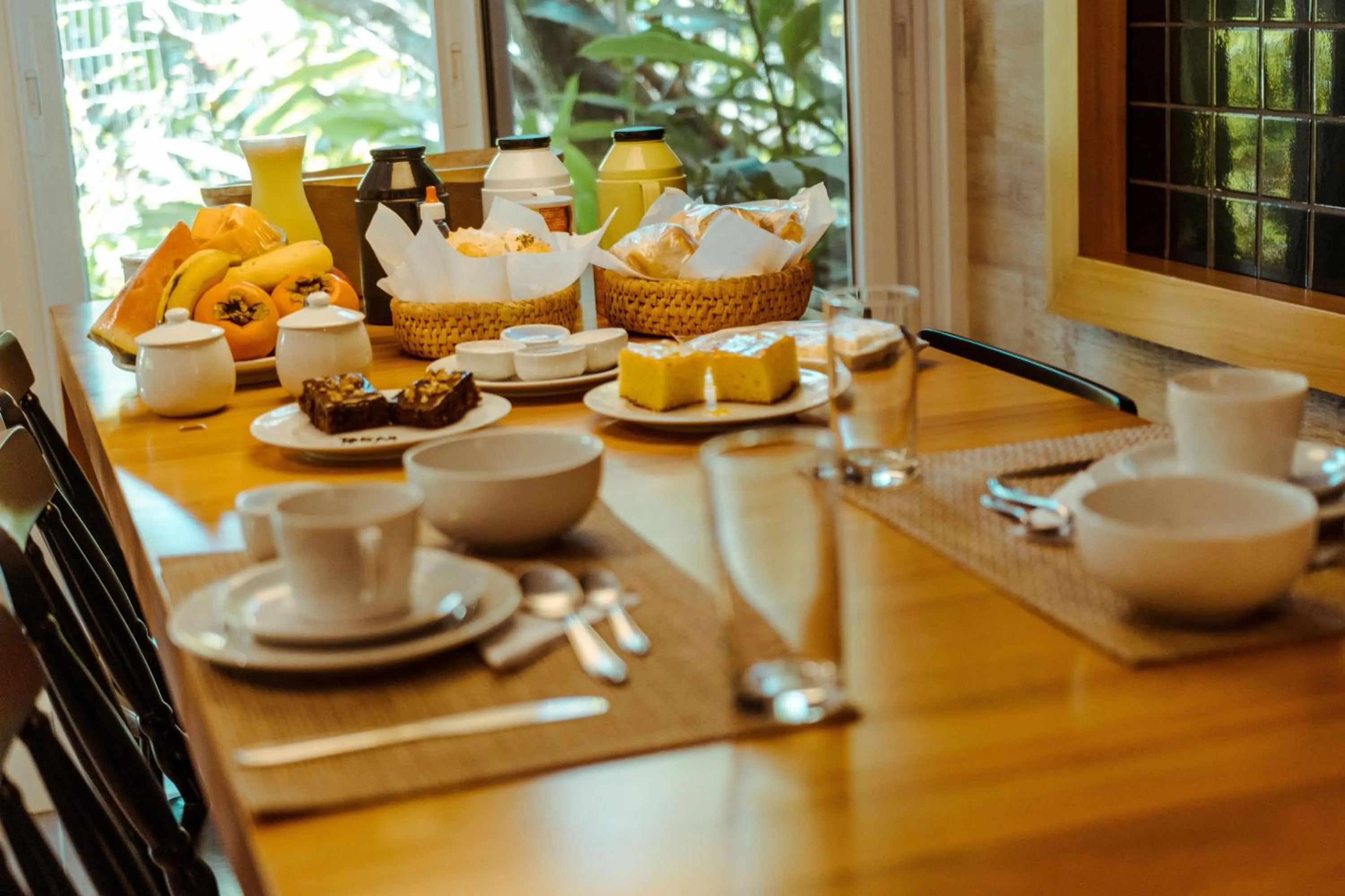 Food and drinks in Pousada Vila do Bosque