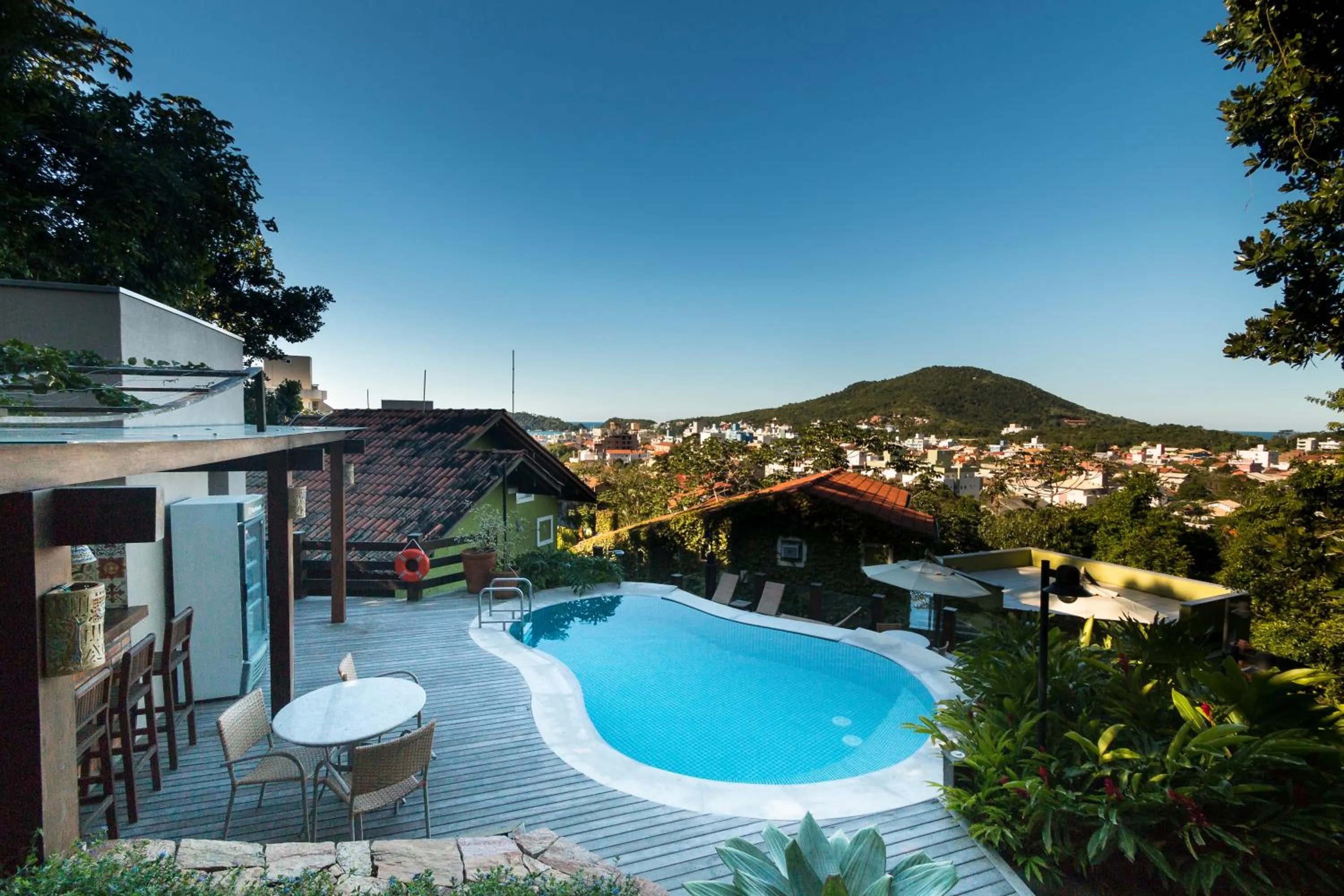 Swimming pool in Pousada Vila do Bosque