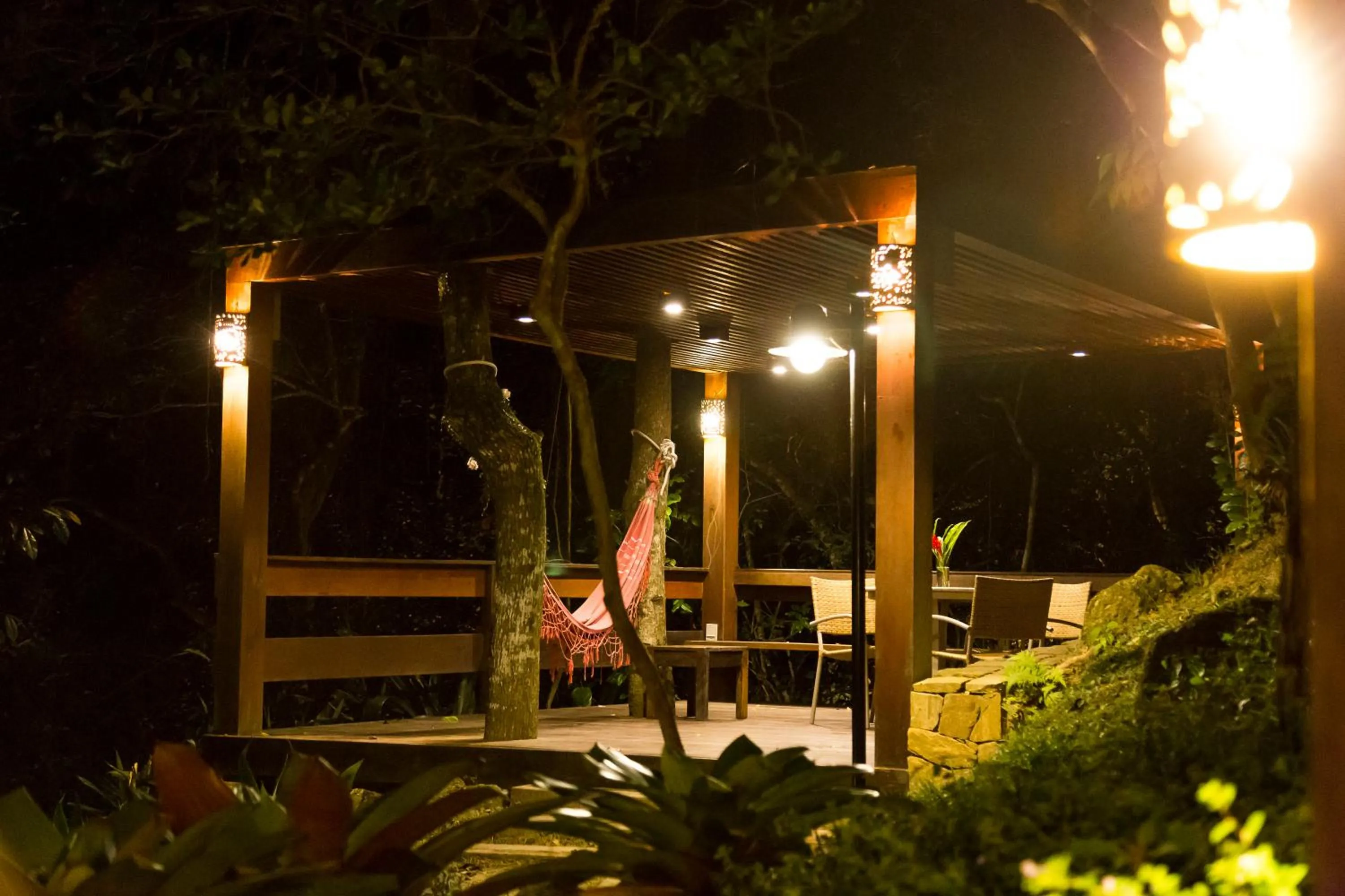 Balcony/Terrace in Pousada Vila do Bosque