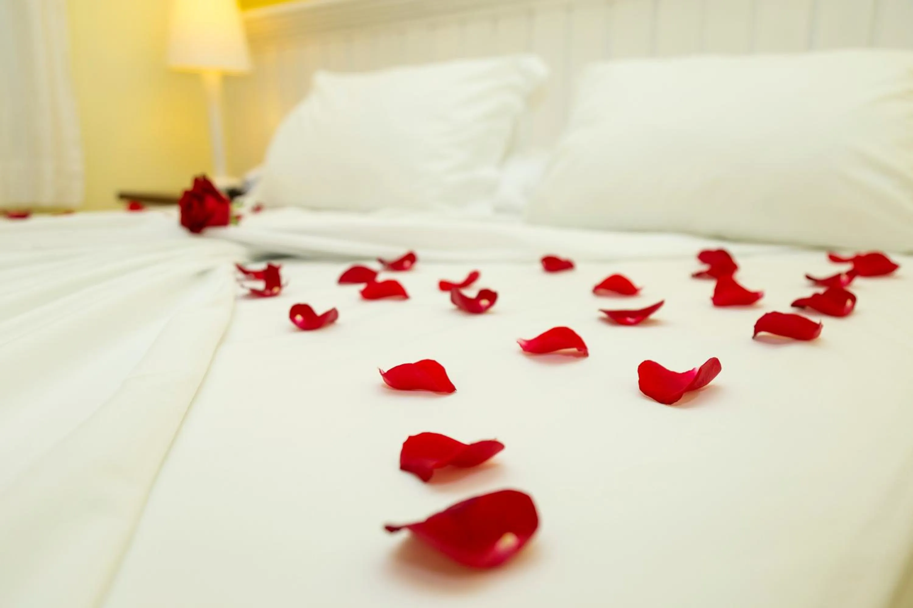 Bed in Pousada Vila do Bosque