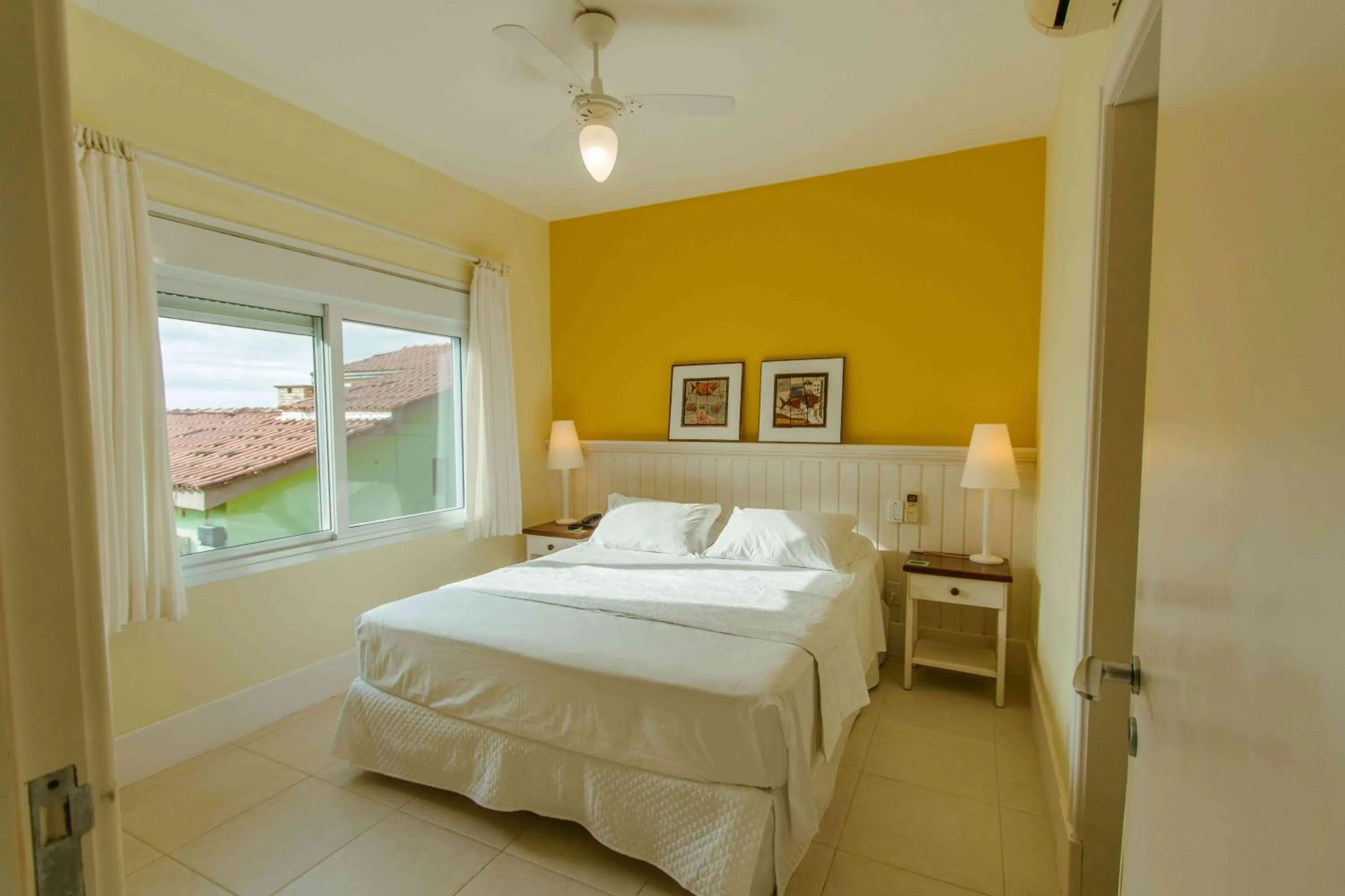 Bed in Pousada Vila do Bosque