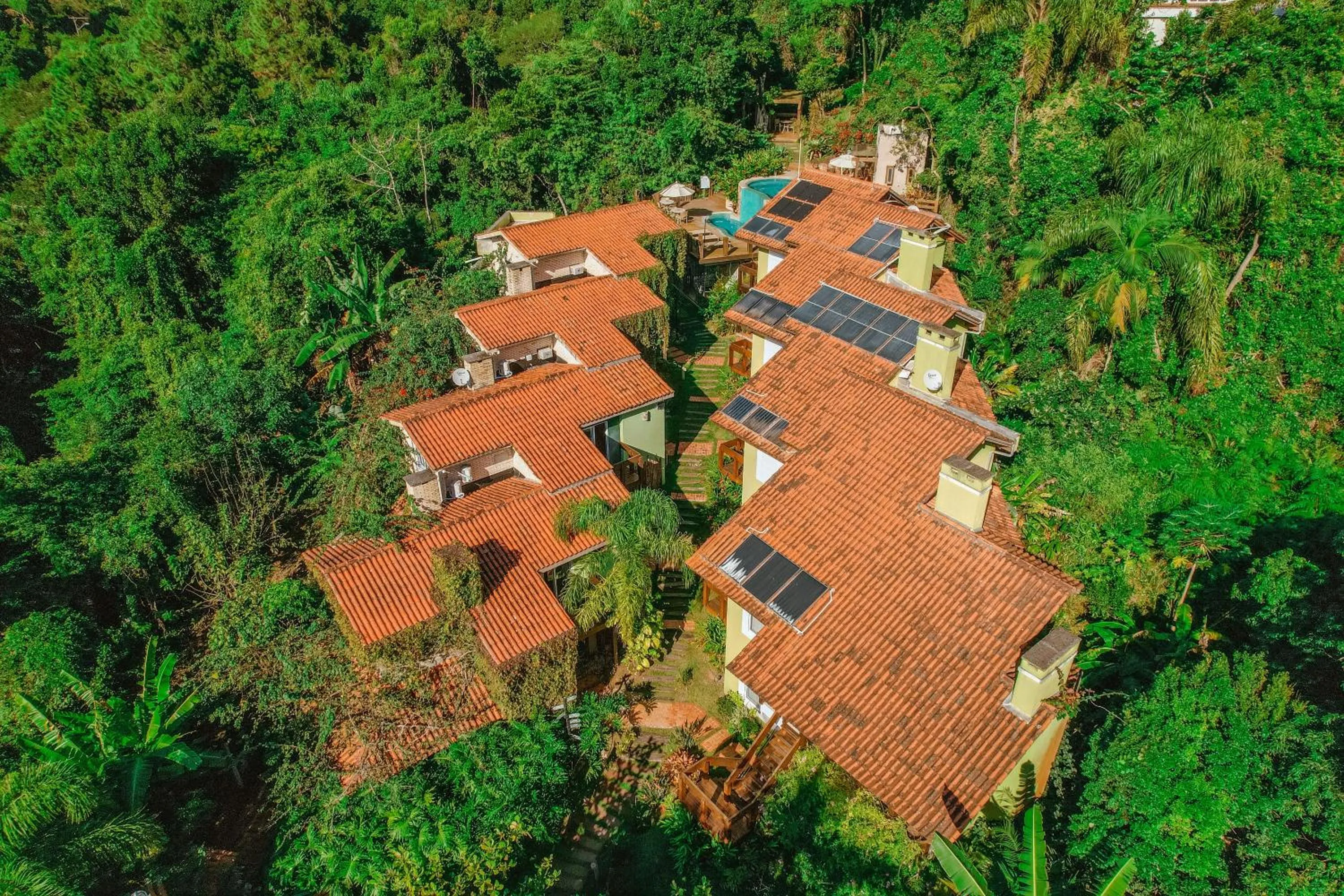 Property building in Pousada Vila do Bosque