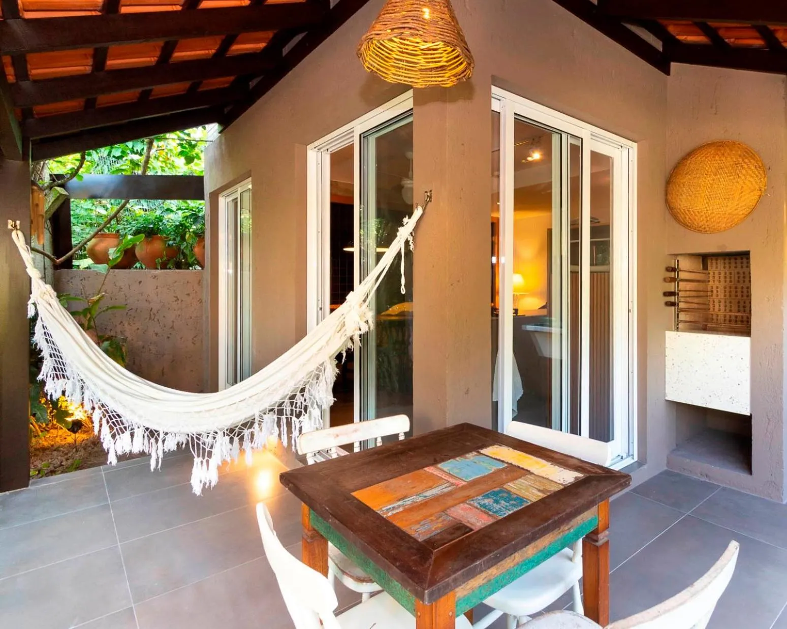 Patio in Pousada Vila do Bosque