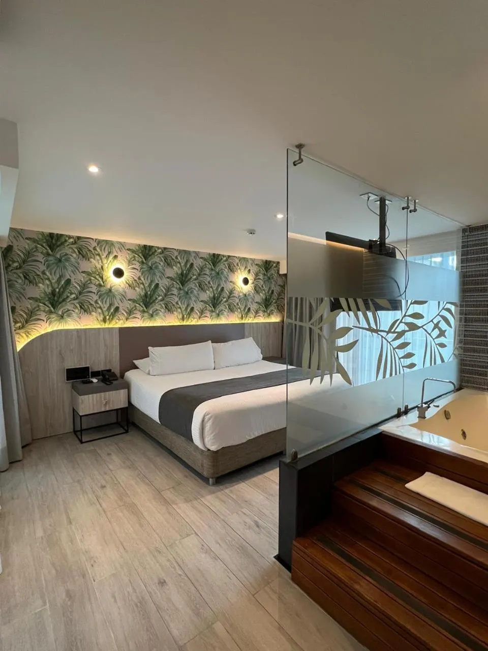 Bed in Zi One Luxury Hotel