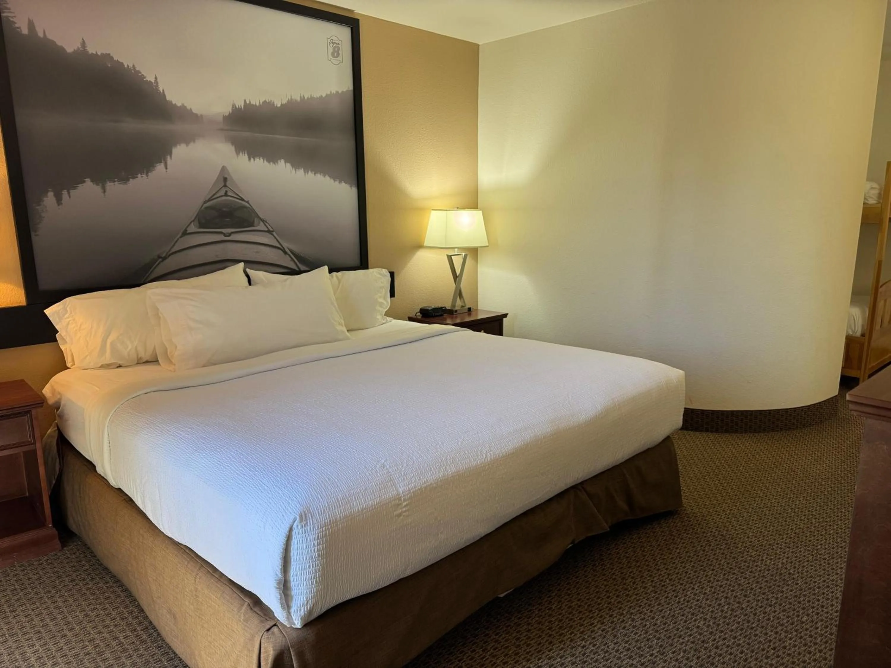 Bed in Super 8 by Wyndham High River AB