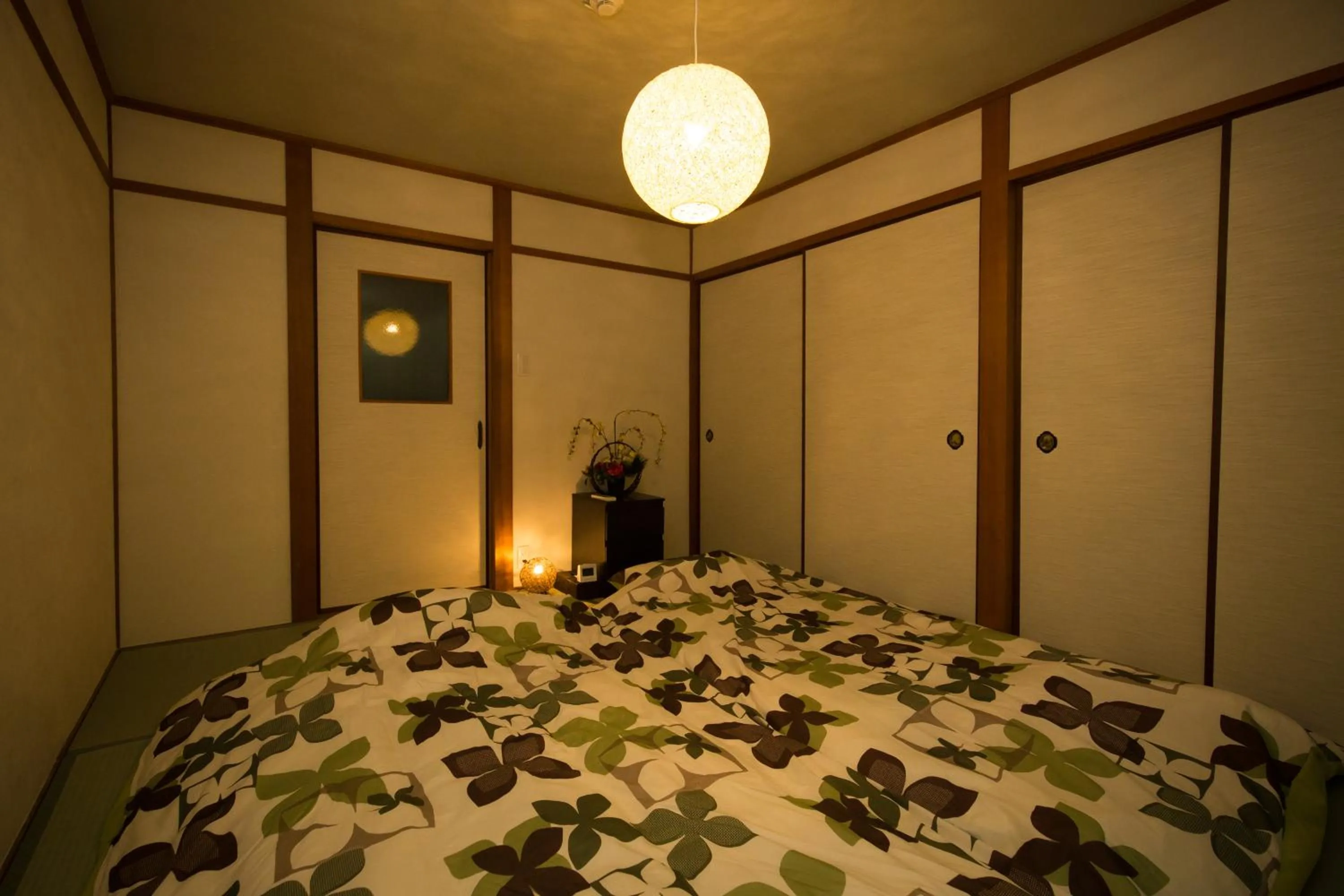 Bedroom, Bed in miel Hanazono -vacation rental-