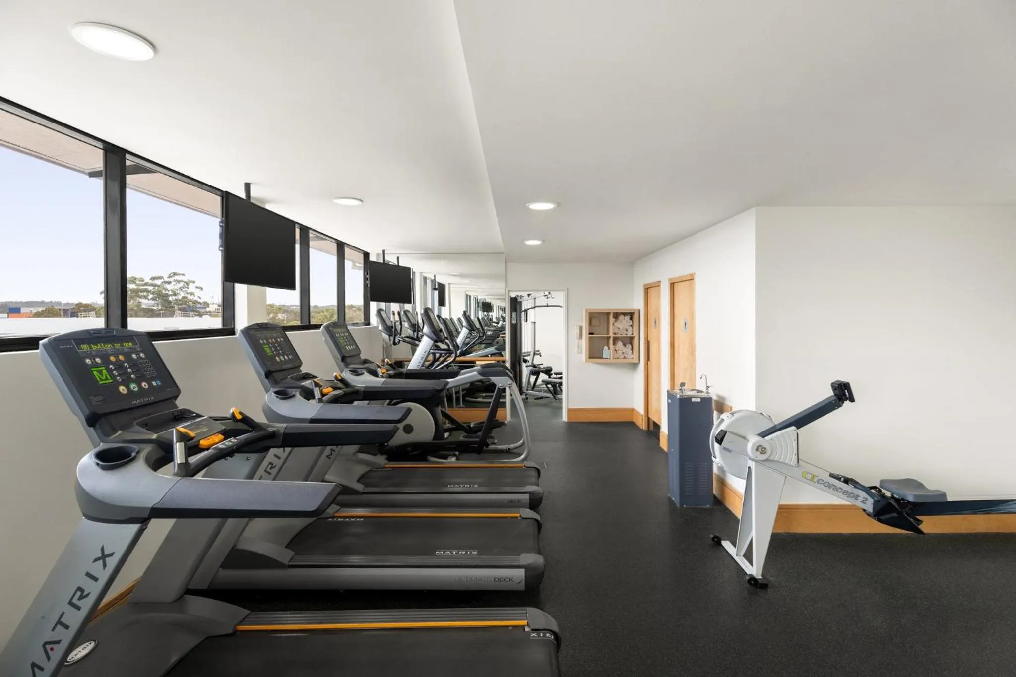 Fitness centre/facilities in Crowne Plaza Sydney Macquarie Park by IHG