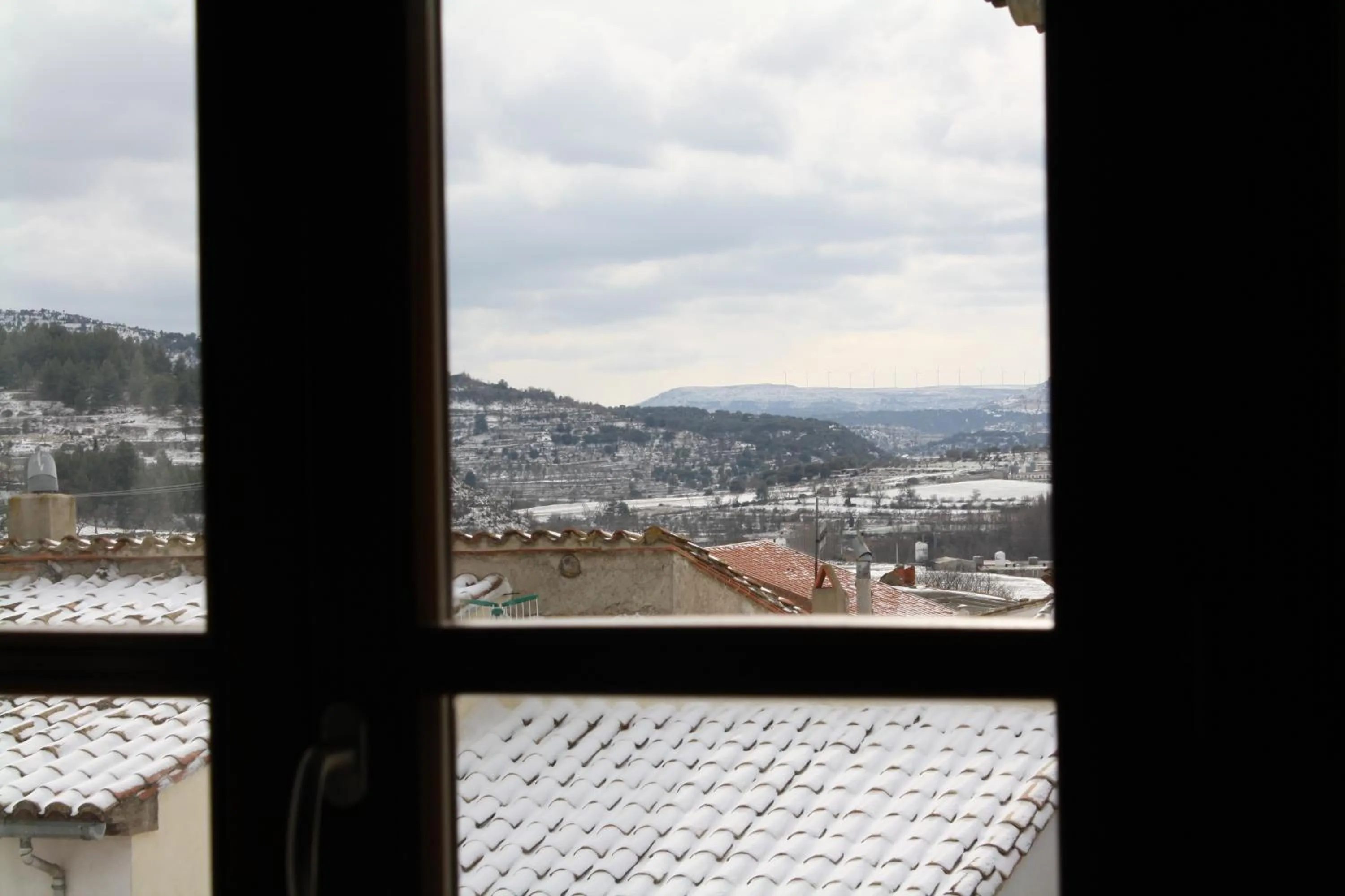 Mountain view in Hotel Palau dels Osset