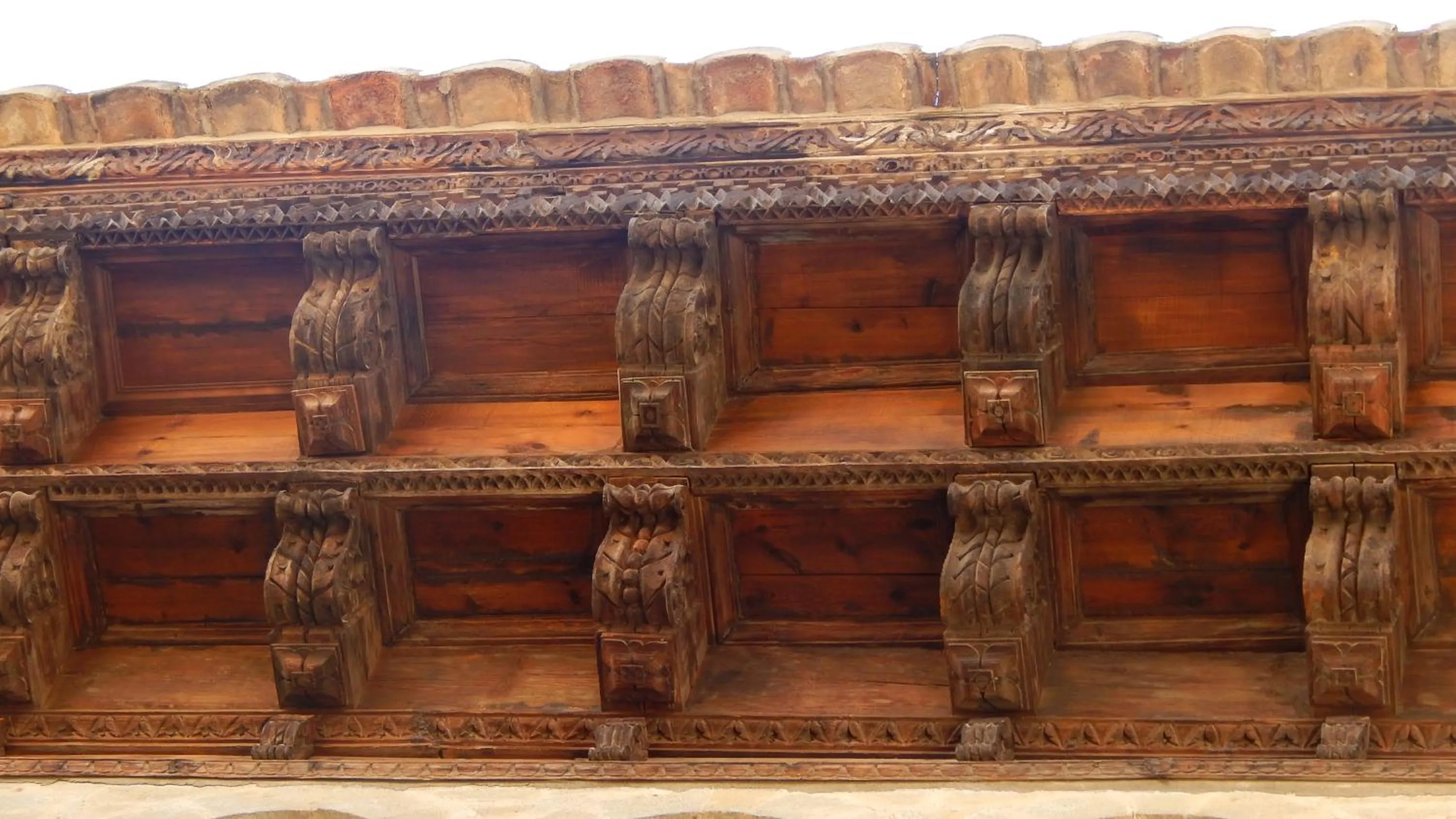 Decorative detail in Hotel Palau dels Osset