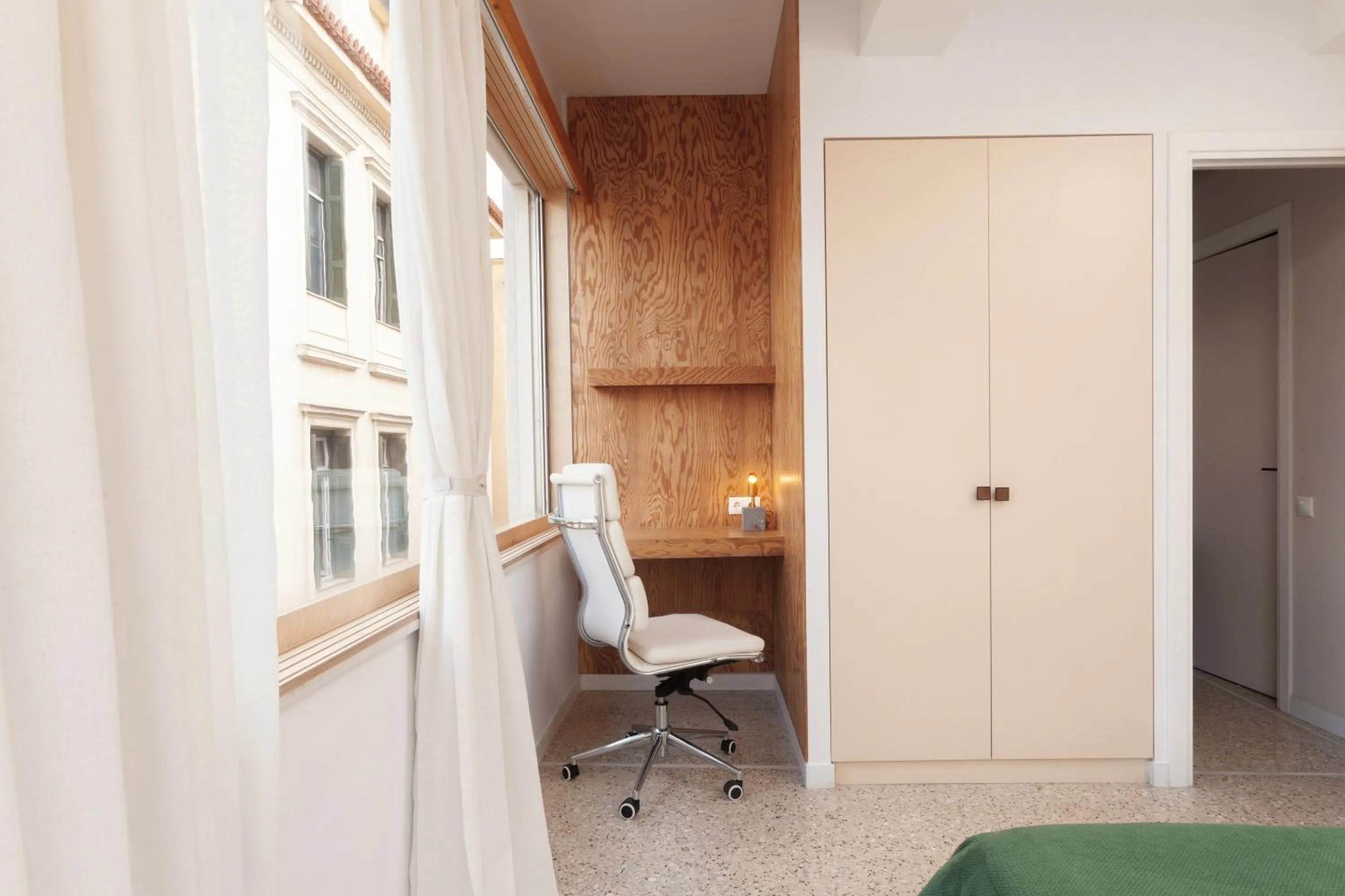 Bedroom in The Marble Suites, PLAKA