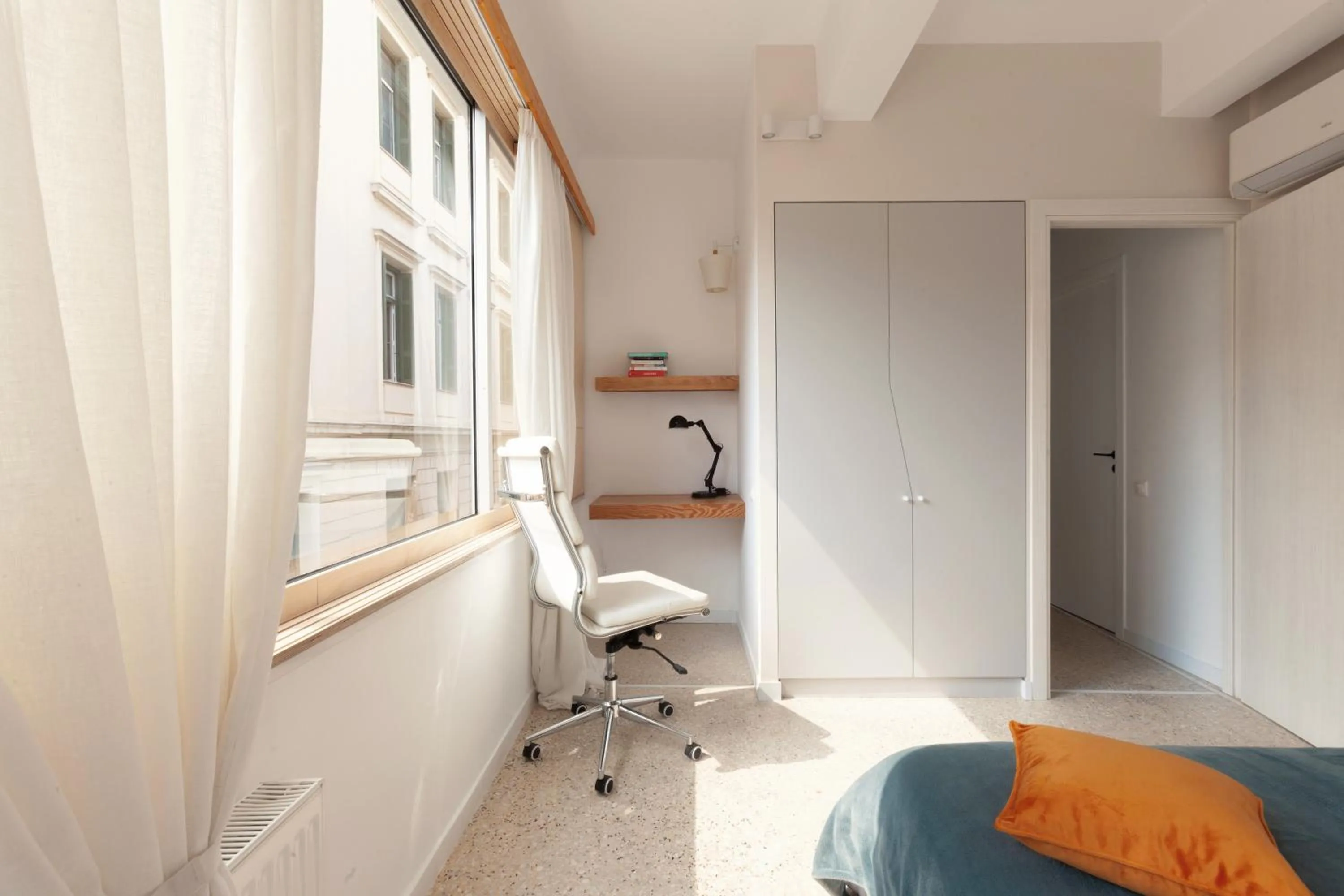 Bed in The Marble Suites, PLAKA