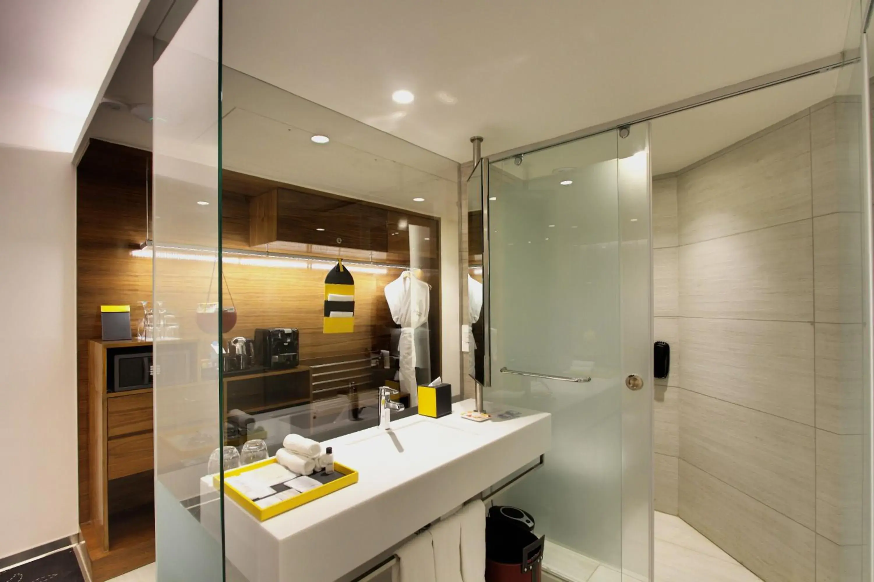 Bathroom in Radisson Bengaluru City Center Bathroom in Radisson Bengaluru City Center