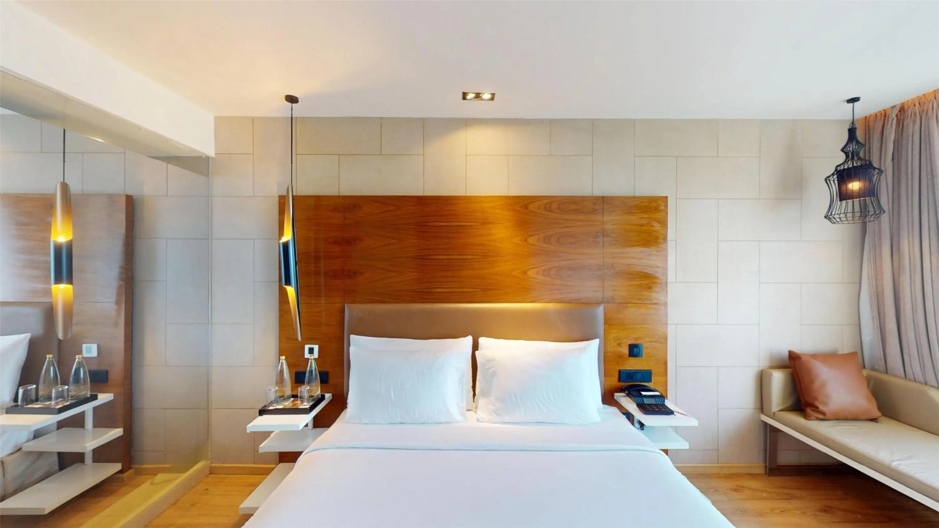 Bedroom, Bed in Radisson Bengaluru City Center