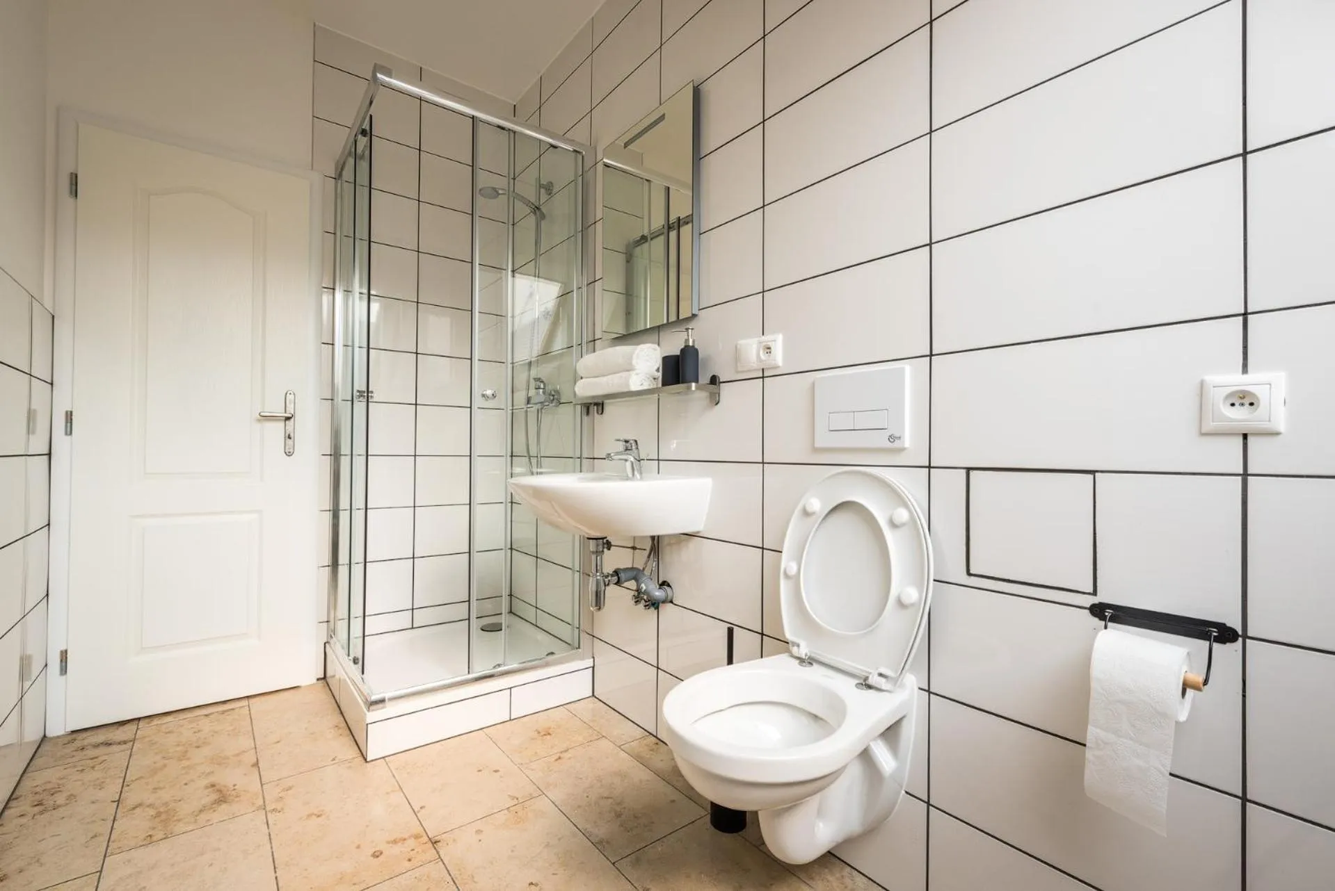 Bathroom in Apart-Hostel ZERO