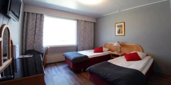 Bed in Hotelli Hiittenharju