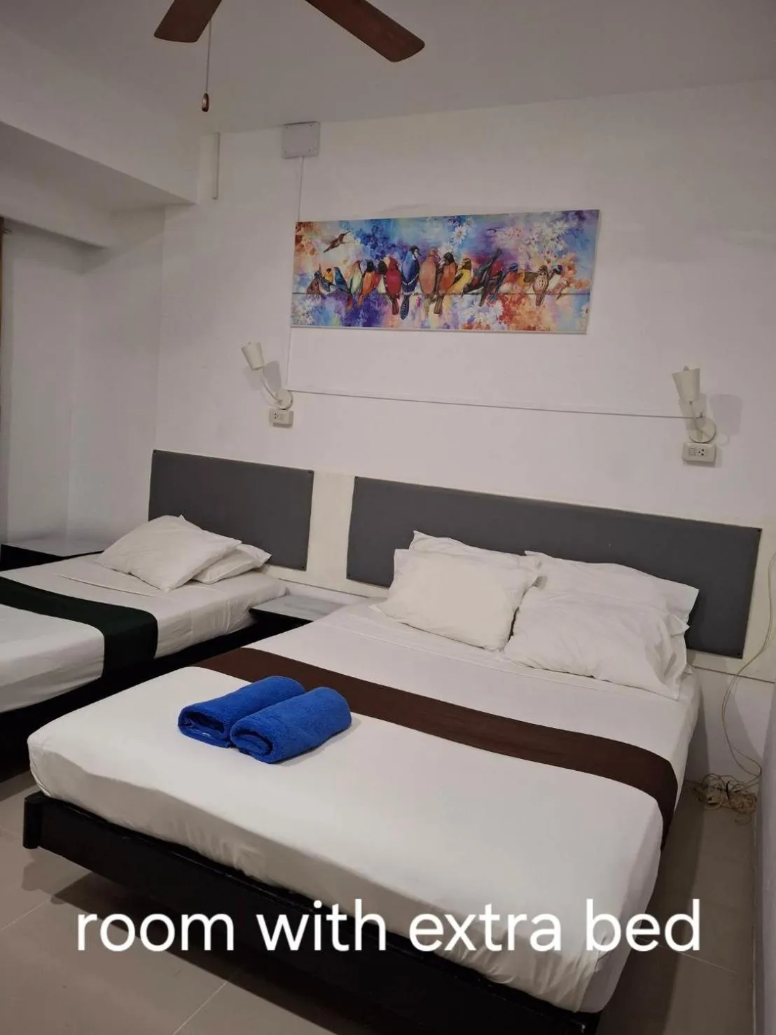 Bed in Boomerang Inn