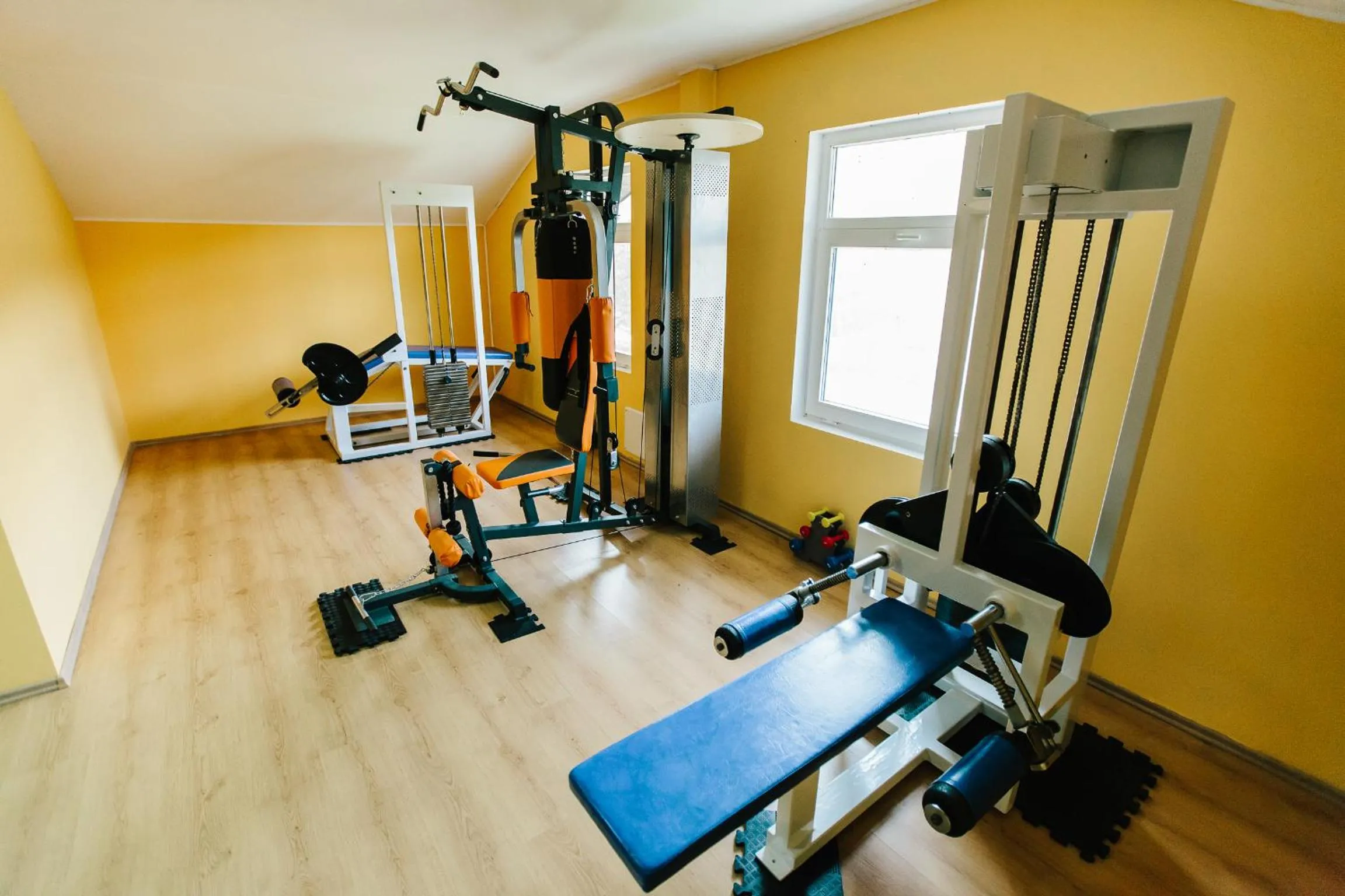 Fitness centre/facilities in Hotel Dobsi