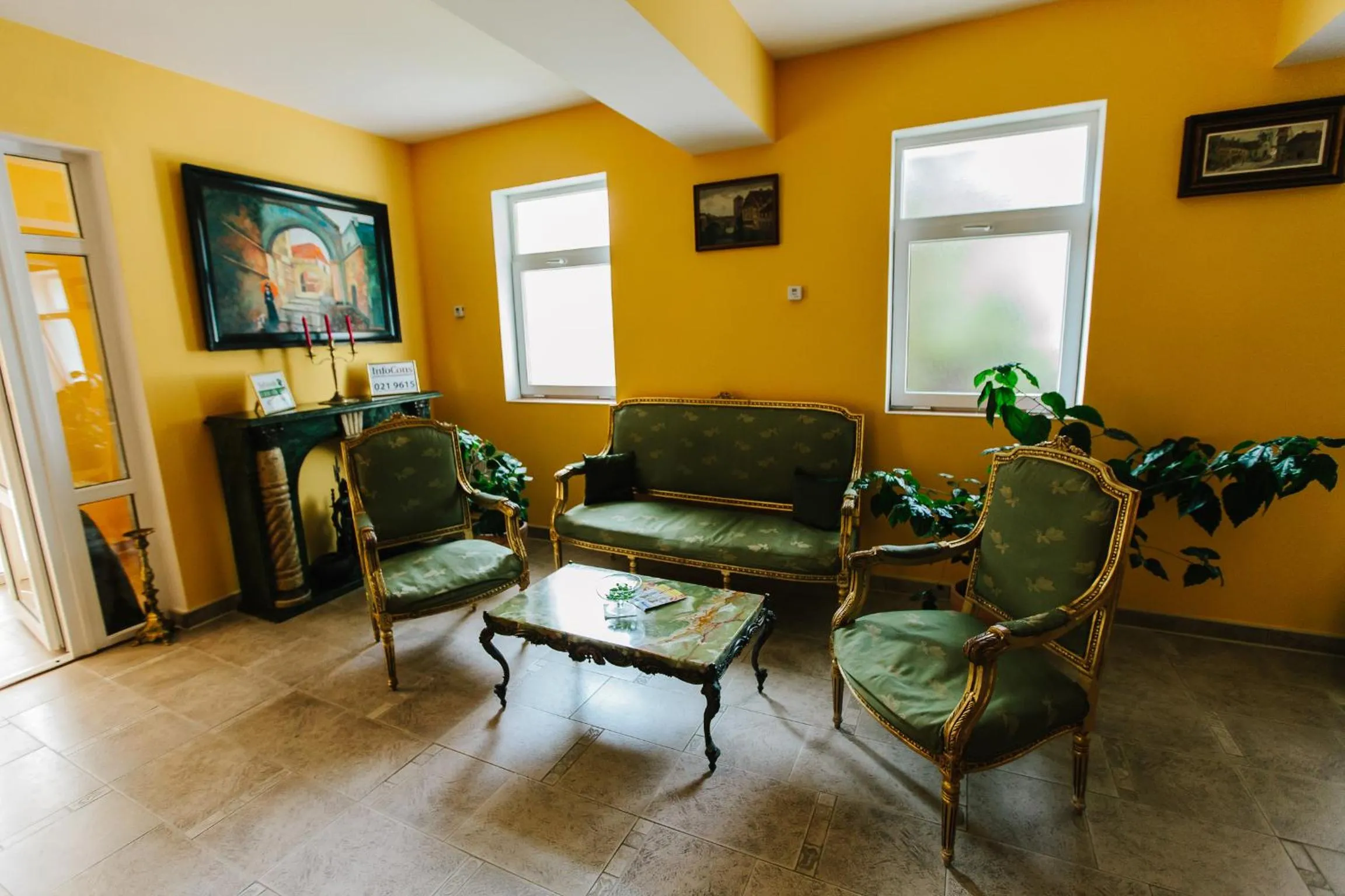 Lobby or reception in Hotel Dobsi