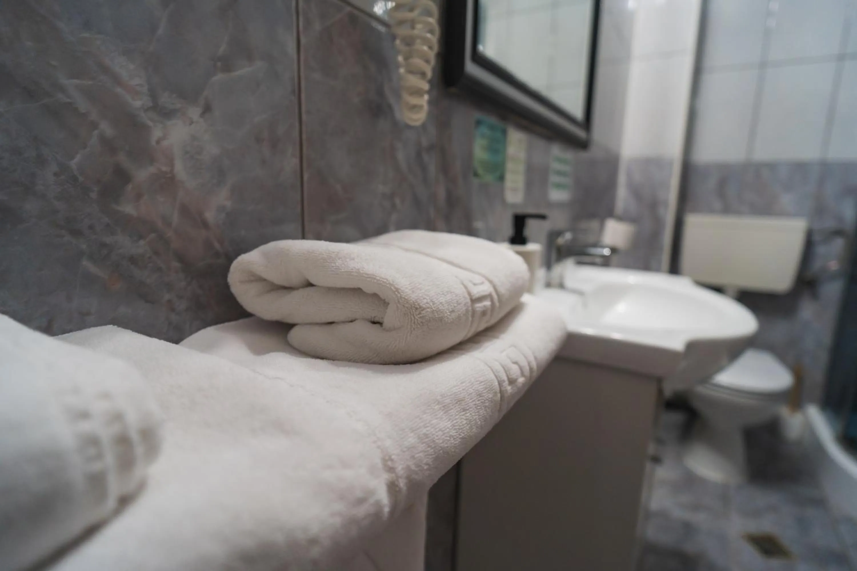 Bathroom in Hotel Dobsi